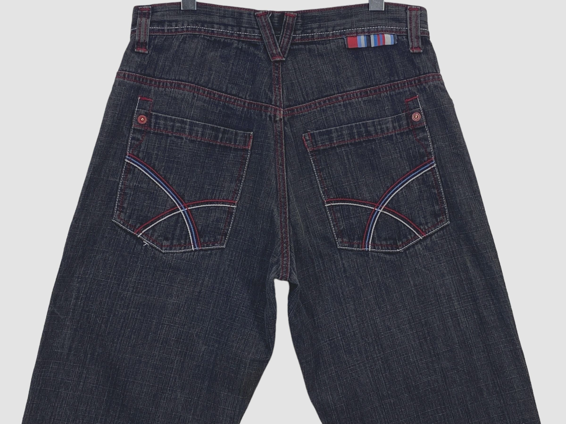 Japanese Brand × Vintage 5ive Jungle & Co Baggy Jeans Hip Hop Skateboard Jeans Size US 32 / EU 48 - 5 Thumbnail
