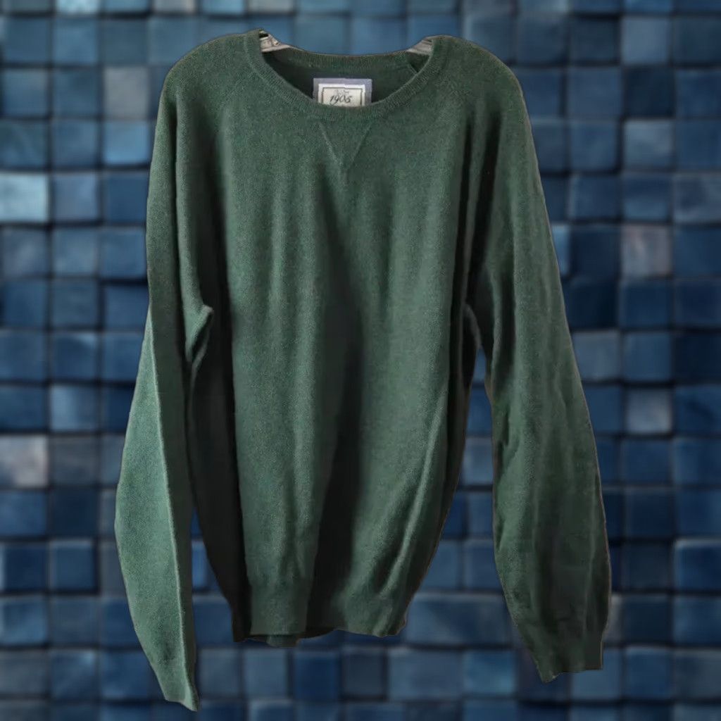 Jos. A. Bank VINTAGE Jos. A. Bank 1905 Green 100% Cotton Pullover Knit Sweater XXL Men Size US XXL / EU 58 / 5 - 1 Thumbnail
