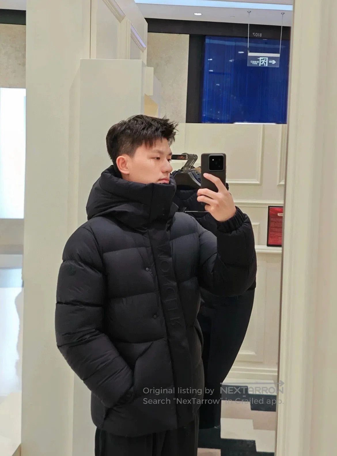 Moncler moncler black hooded down jacket size 2. Size US M / EU 48-50 / 2 - 7 Thumbnail