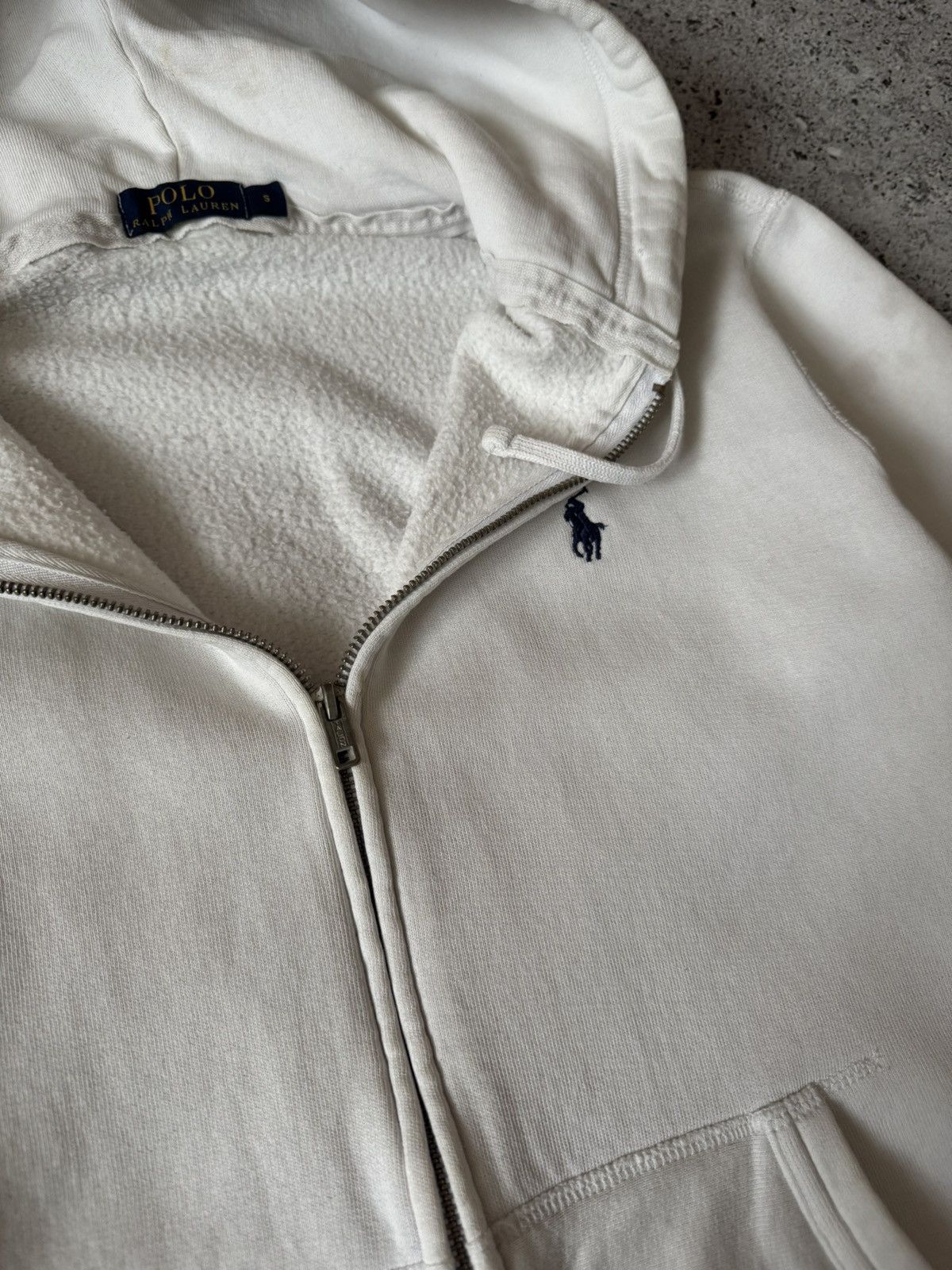 Polo Ralph Lauren Polo Ralph Lauren Full Zipper Hoodie Vintage zip Chief Keef Size US S / EU 44-46 / 1 - 6 Thumbnail
