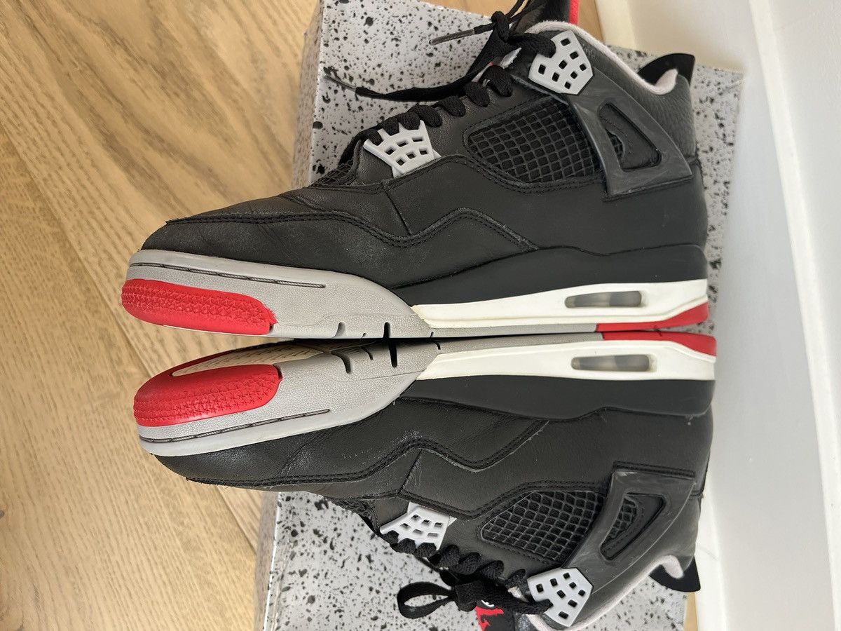 Jordan Brand Jordan 4 Bred Size US 9.5 / EU 42-43 - 3 Thumbnail