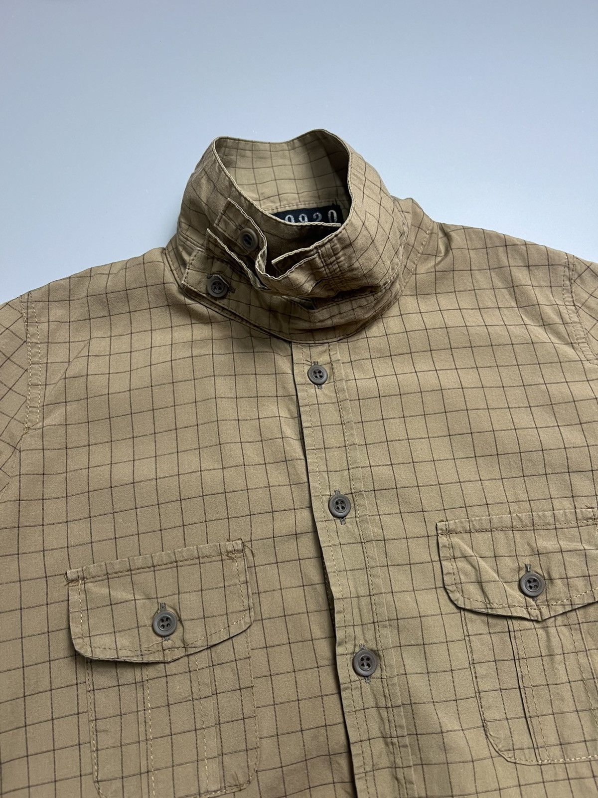 Japanese Brand × Seditionaries × Vintage Vintage 010920 The Nine Heads Plaid Shirts Size US M / EU 48-50 / 2 - 2 Thumbnail