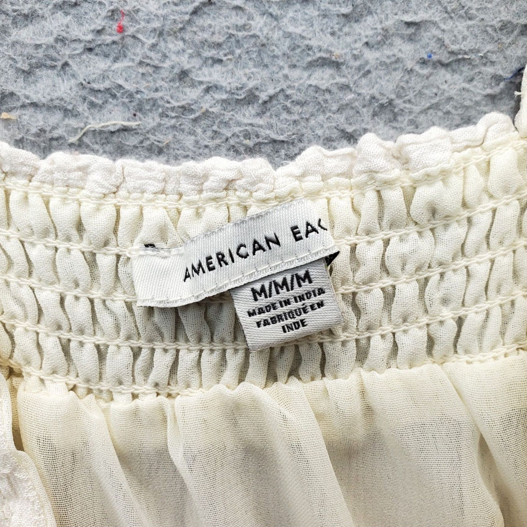 American Eagle Outfitters American Eagle Outfitters Mini Dress Womens M Tan Lined Tiered Strap Sleeveless Square Neck Savvy Casual Shirt/Bodycon (adjusted to fit rules) Size M / US 6-8 / IT 42-44 - 6 Thumbnail