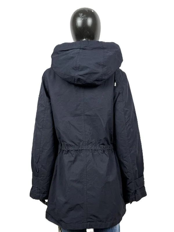 Armani Armani Jeans Parka con Cappuccio Blu Donna M Size M / US 6-8 / IT 42-44 - 5 Thumbnail