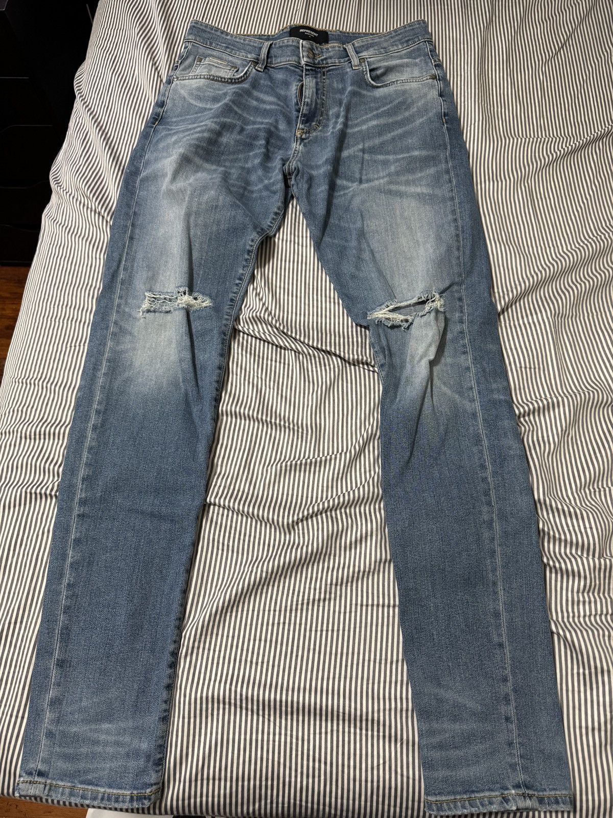 Represent Clo. Represent Blue Denim size 33 Size US 33 - 1 Thumbnail