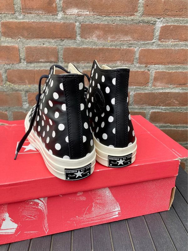 Converse all star hi chucks 1970 polka dots 9 42.5 new ds Size US 9 / EU 42 - 3 Thumbnail