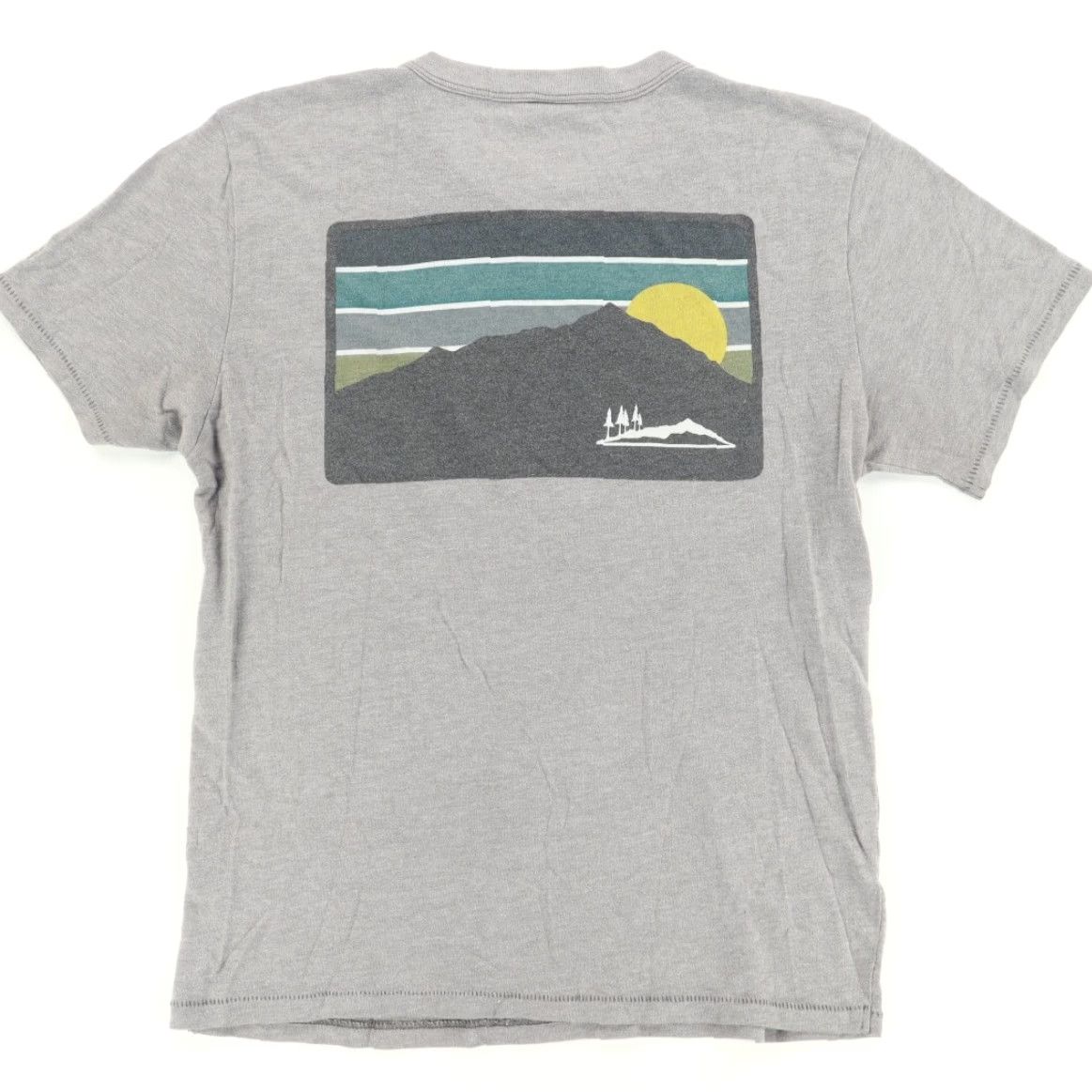 Vintage Woosah Outfitters Pocket Solid T-Shirt Gray Men's M Size US M / EU 48-50 / 2 - 4 Thumbnail