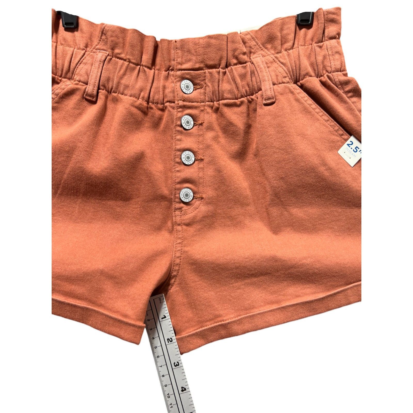 Arizona Jean Co. Arizona - Women's High Rise Denim Short - Brown - 13 Size 31" - 8 Thumbnail