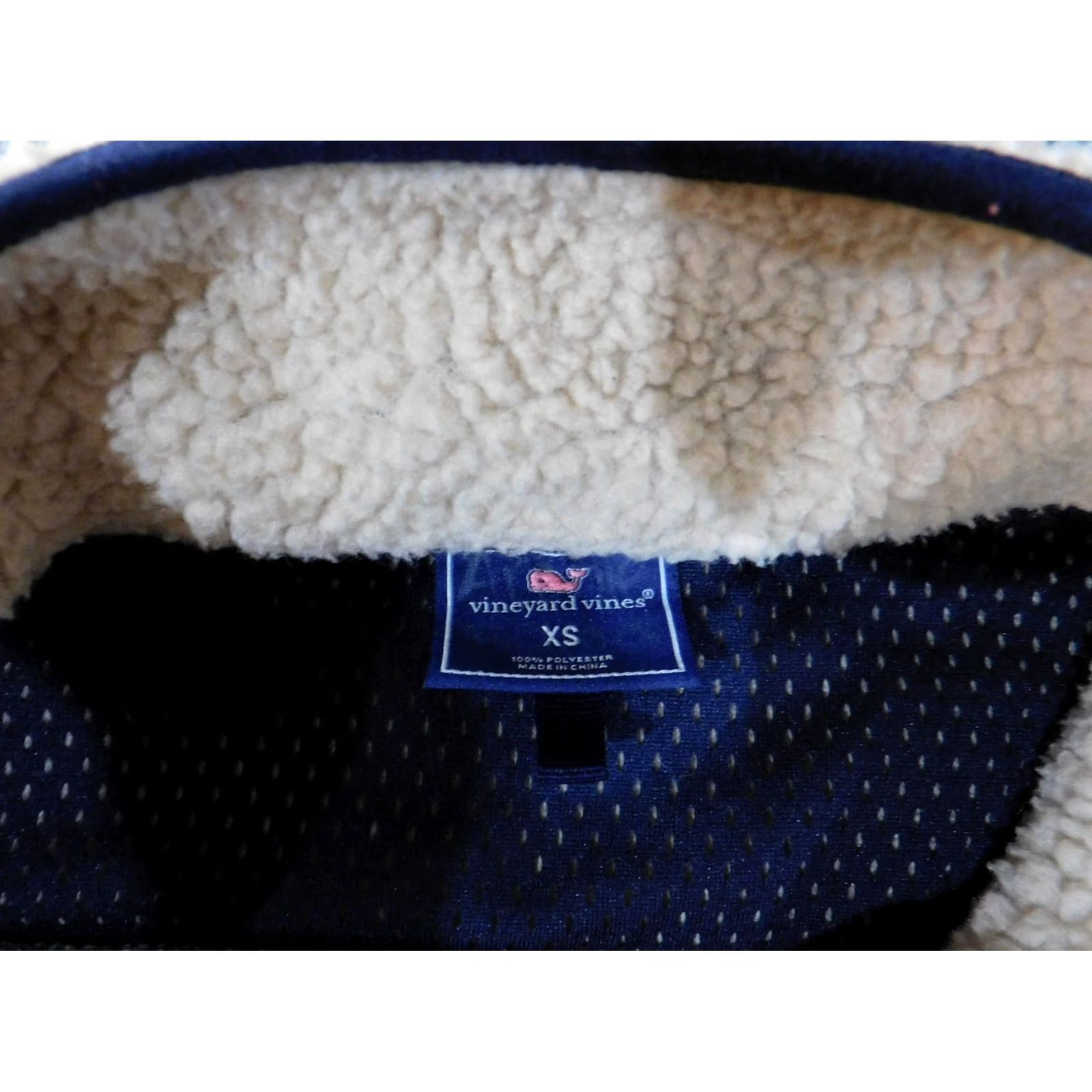Vineyard Vines Vineyard Vines Vest Women XS Beige Fleece Zip Outdoors Whale Pockets Zip Vest Casual Outdoor VSxs Beige Womens XS Fleece Jacket Vest Size XS / US 0-2 / IT 36-38 - 6 Thumbnail