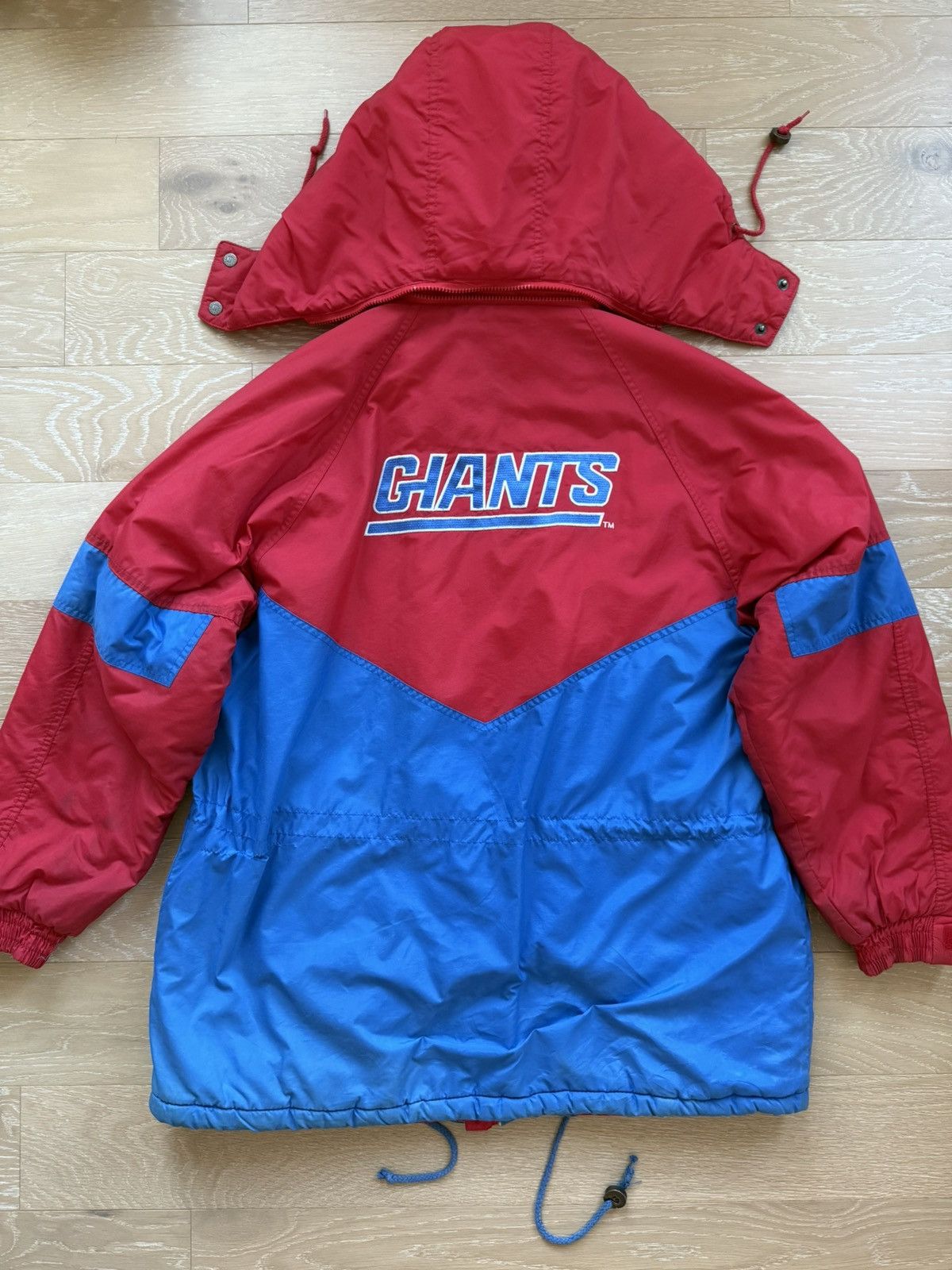 NFL Vintage ‘90s New York Giants NFL Football Parka Size US L / EU 52-54 / 3 - 2 Thumbnail