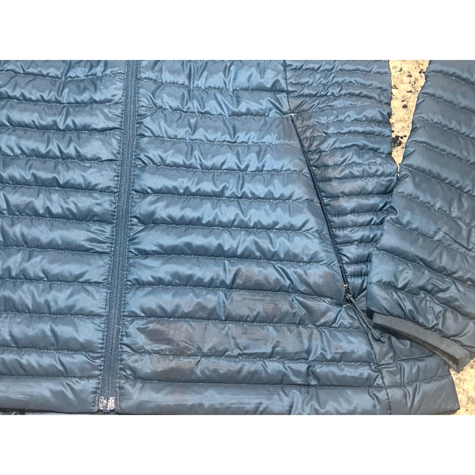 Eddie Bauer Eddie Bauer First Ascent Puffer Jacket Womens Blue EB800 Premium Goose Down Regular M Nylon Down Size M / US 6-8 / IT 42-44 - 2 Thumbnail