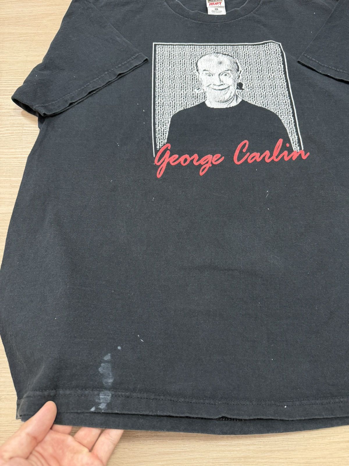 Other Vintage 90s George Carlin tee Size US XL / EU 56 / 4 - 4 Thumbnail