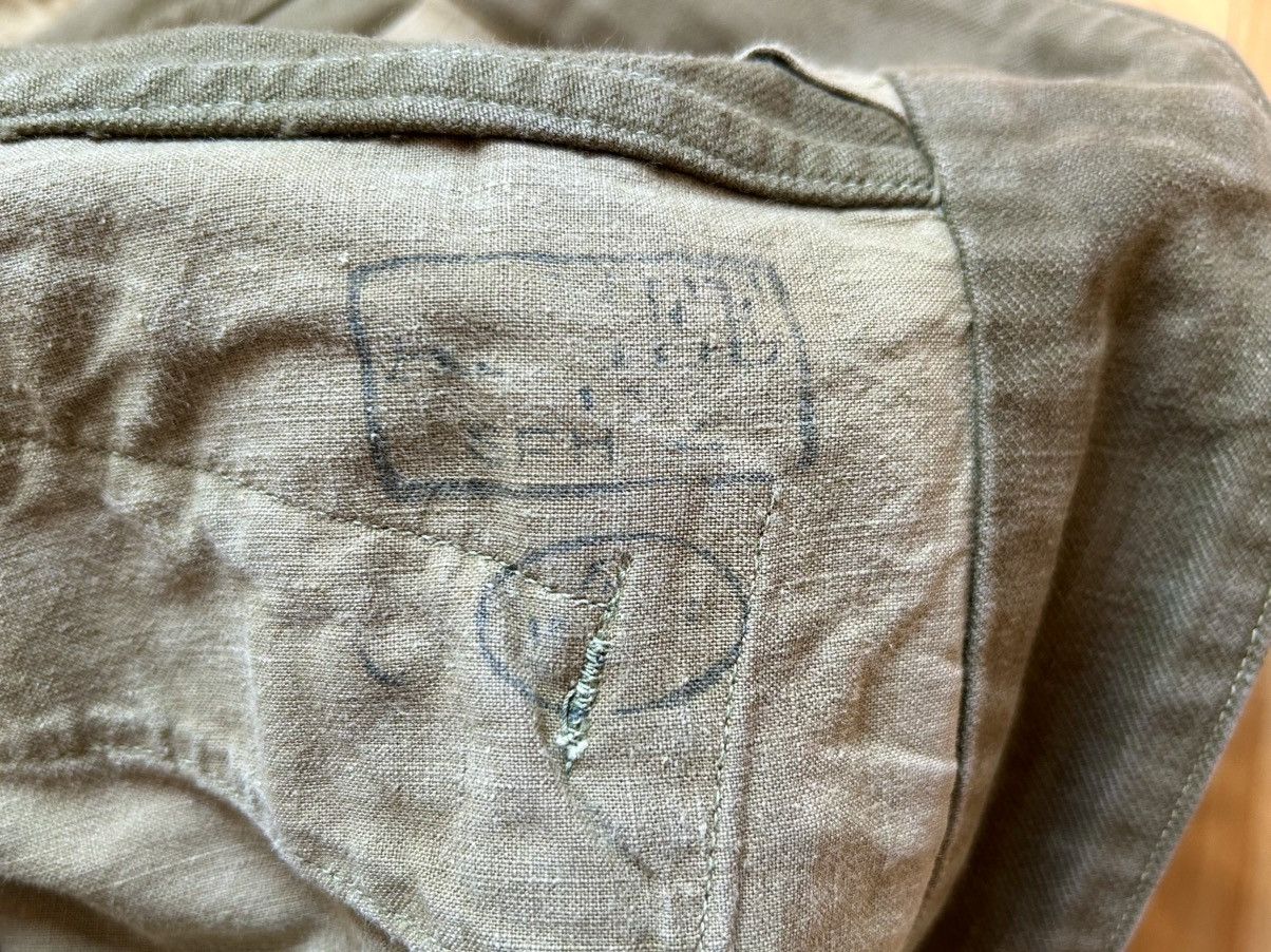 Other Vintage 50s French Army M47 Heavy HBT Cargos Size US 34 / EU 50 - 7 Thumbnail