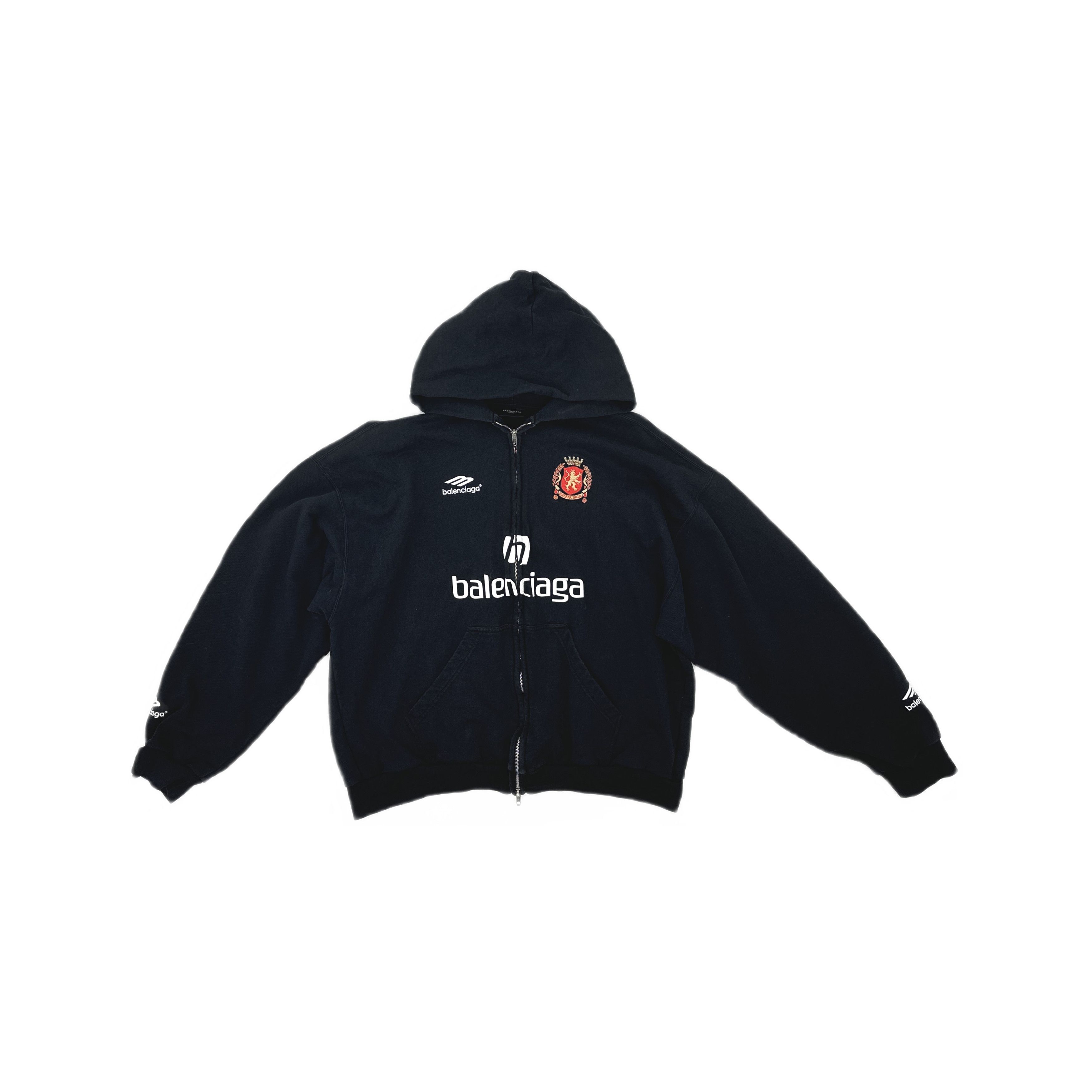 BALENCIAGA 24SS Soccer Paris Zip-Hoodie 【公式通販】