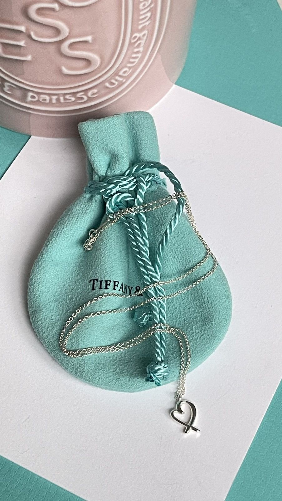 Tiffany & Co. Tiffany & Co Paloma Picasso Heart Pendant Mini 16” NEW $310 Size ONE SIZE - 7 Thumbnail