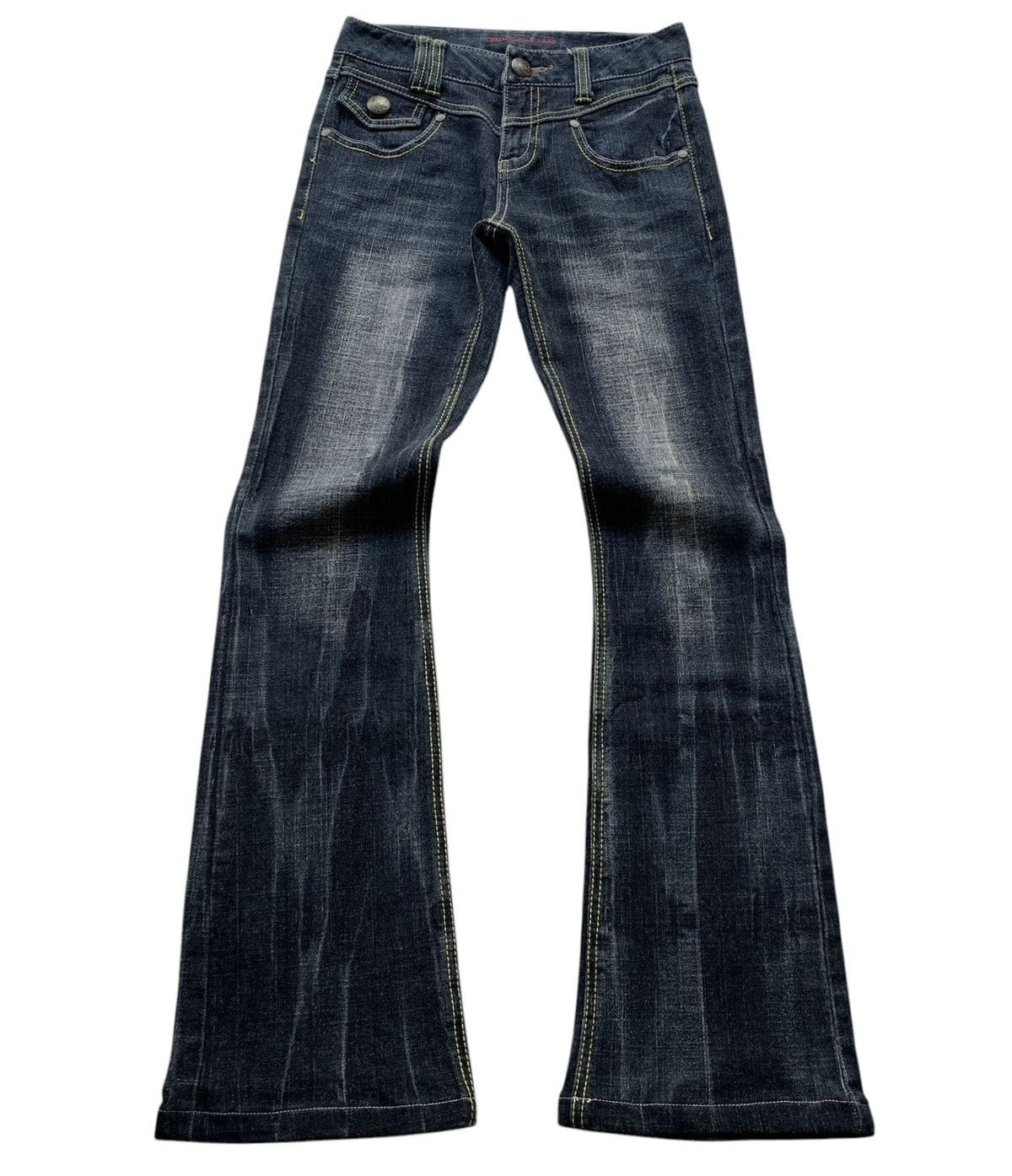 14th Addiction Queens Pop Clawmark Tornado Mart ifsix LGB Flared Jeans Size US 26 / EU 42 - 1 Thumbnail