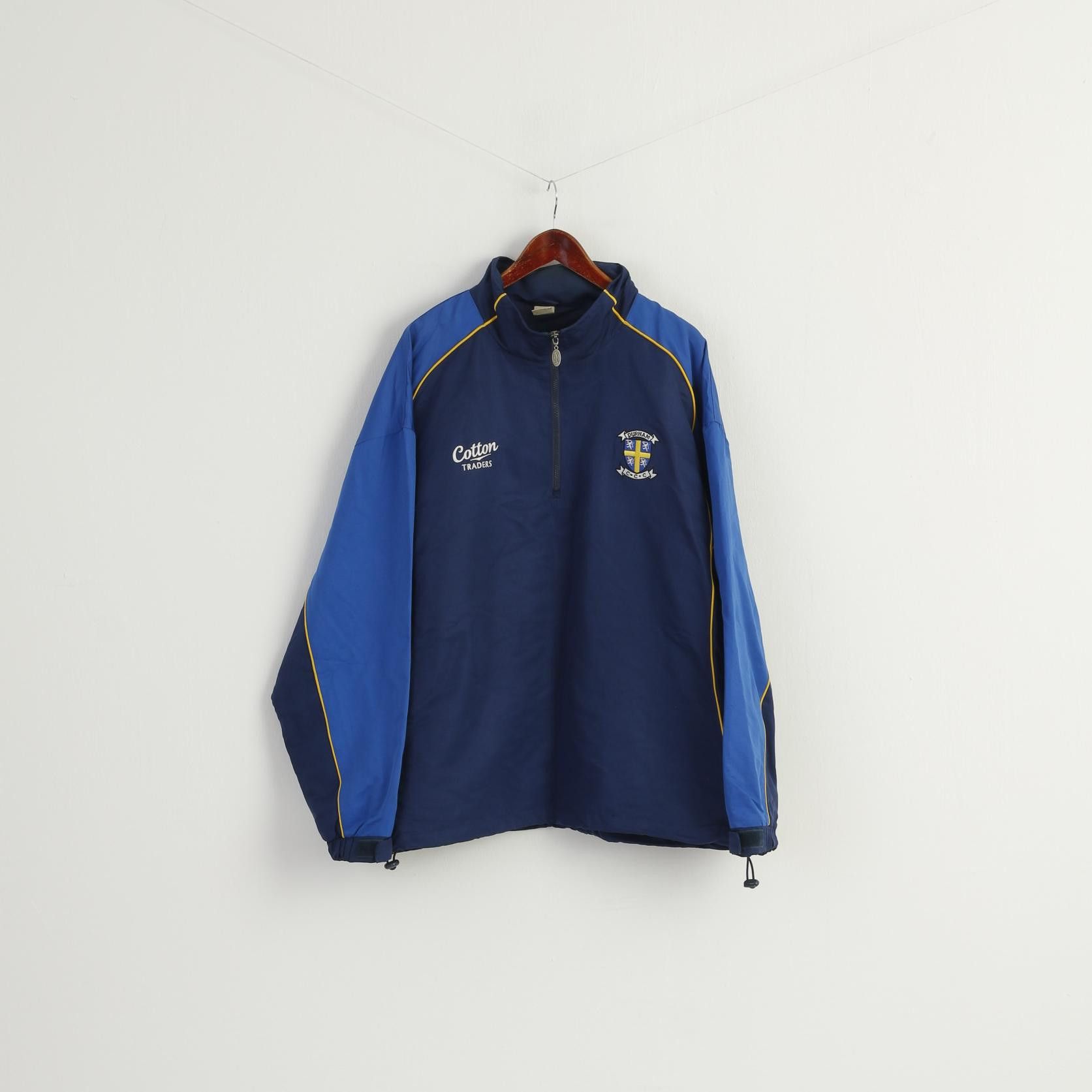 Cotton Traders Cotton Traders Men XXL Pullover Jacket Navy Durham 2827 Size US XXL / EU 58 / 5 - 2 Thumbnail