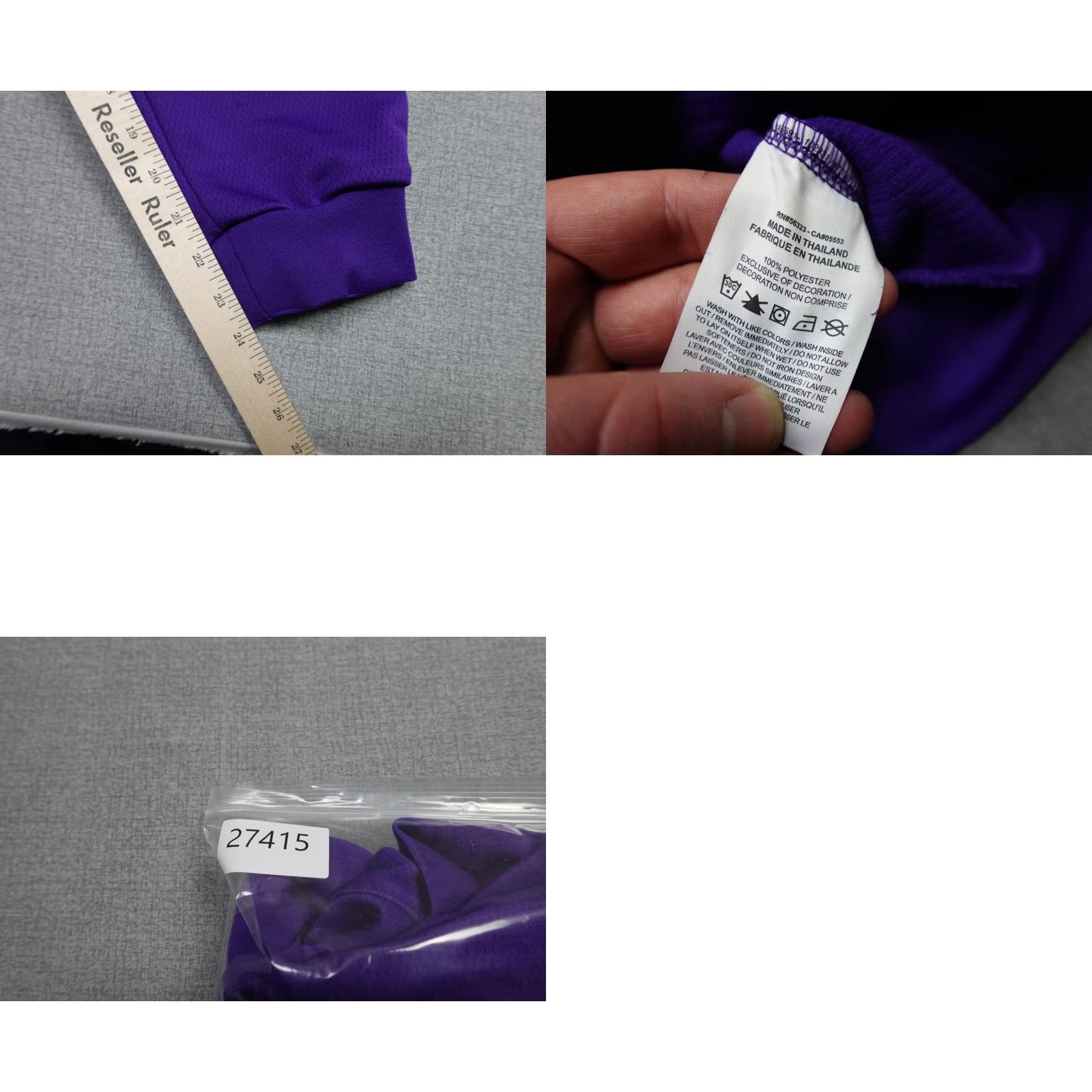 Nike Nike Sweatshirt Mens Large Purple Kobe Therma-FIT Fleece Basketball Pullover NWT Hoodie Size US L / EU 52-54 / 3 - 8 Thumbnail