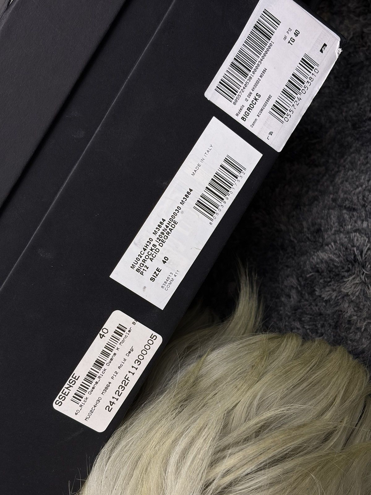 Rick Owens Rick Owens x Moncler Big Rock fur boots Size US 9 / EU 42 - 5 Thumbnail