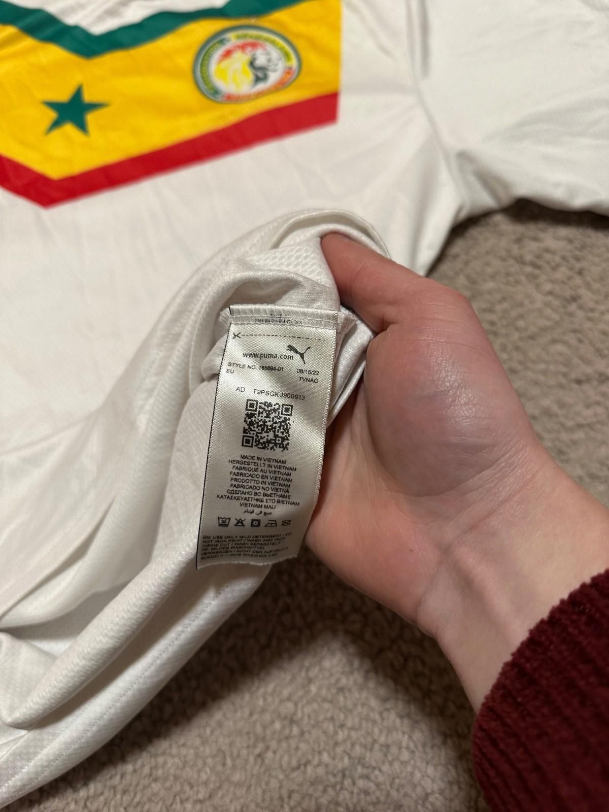 Puma SENEGAL HOME 2022 WORLD CUP SOCCER SHIRT FOOTBALL JERSEY Size US XL / EU 56 / 4 - 5 Thumbnail
