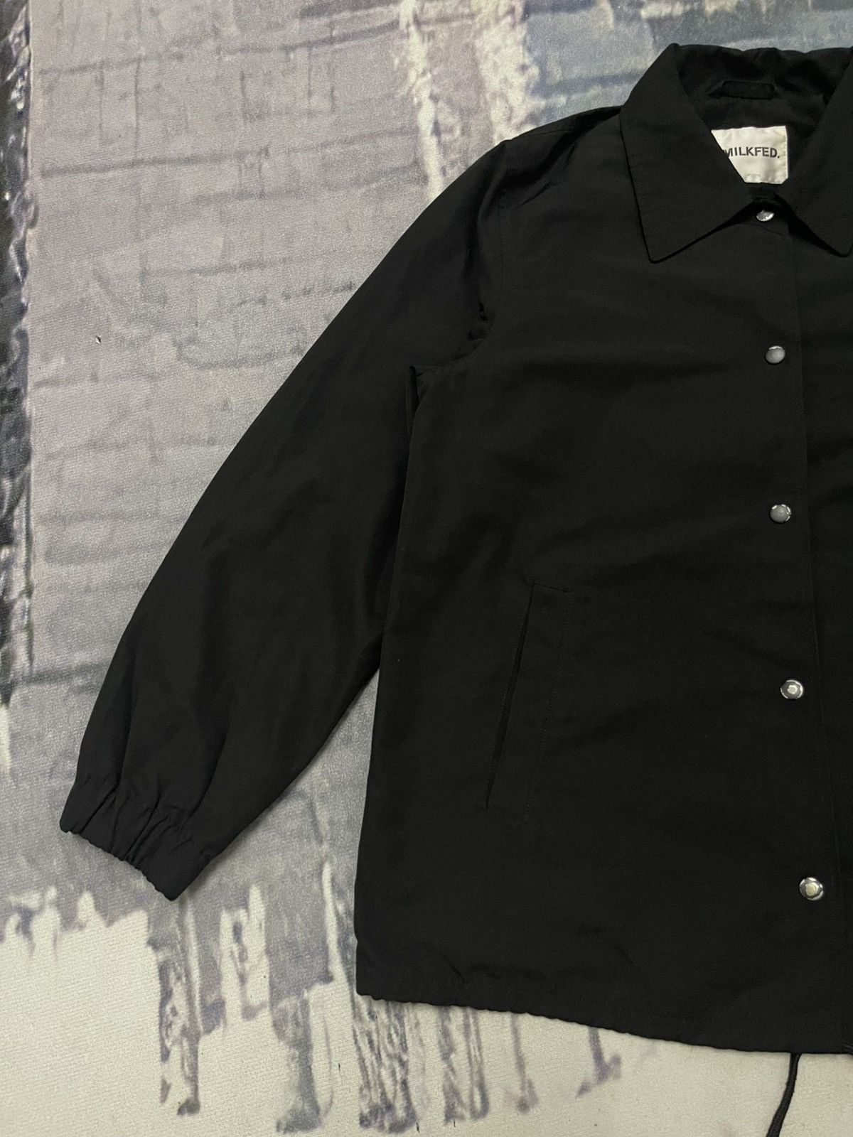Japanese Brand 2000s MILKFED SPELLOUT COACH JACKET RARE DESIGN Size US S / EU 44-46 / 1 - 3 Thumbnail