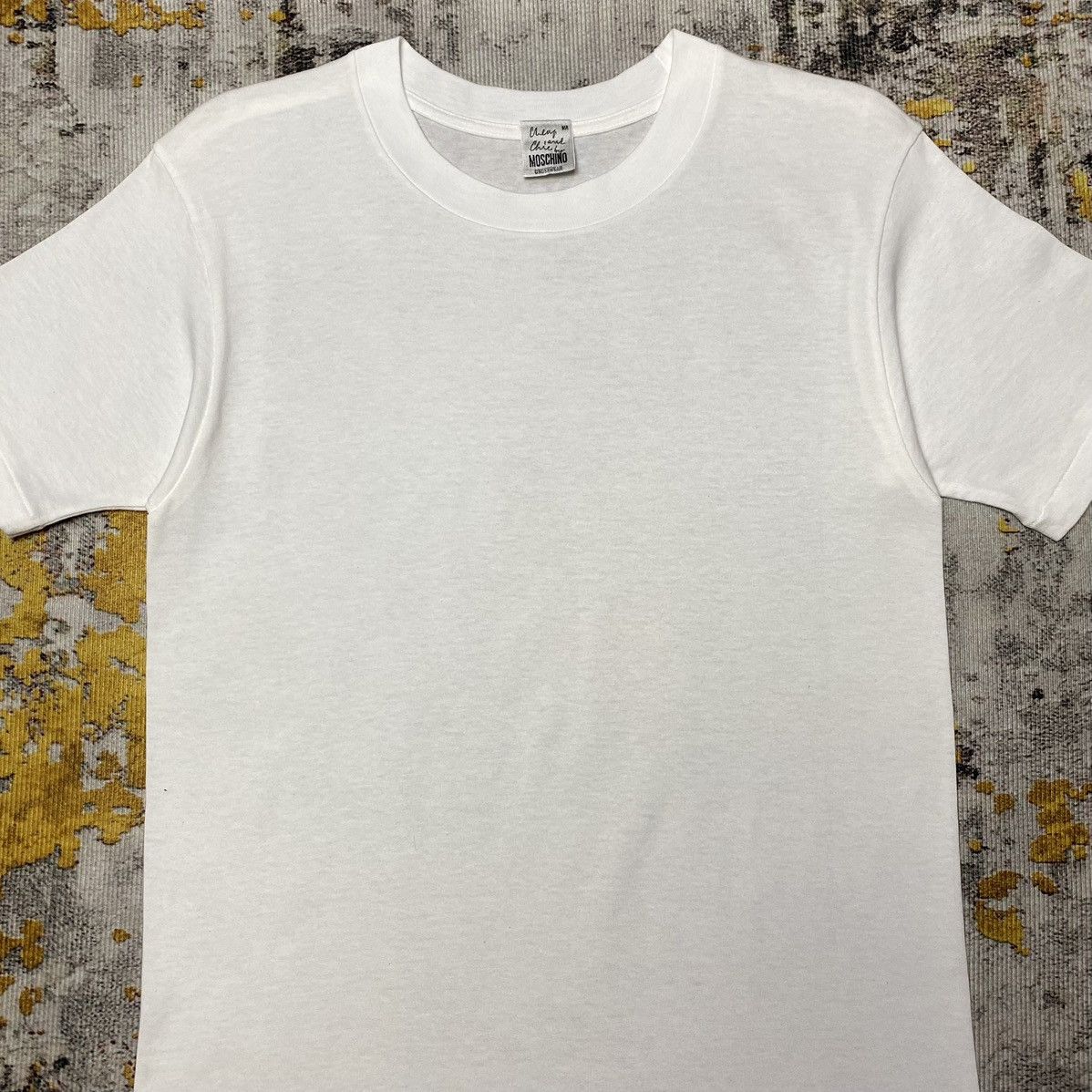 Moschino × Vintage Vintage Moschino Plain Shirt Moschino Underwear Size US S / EU 44-46 / 1 - 4 Thumbnail