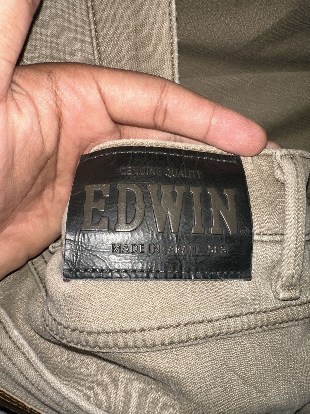 Edwin 👹Edwin Wild Fire Bandana Lined Skinny Jeans Size US 31 - 10 Thumbnail