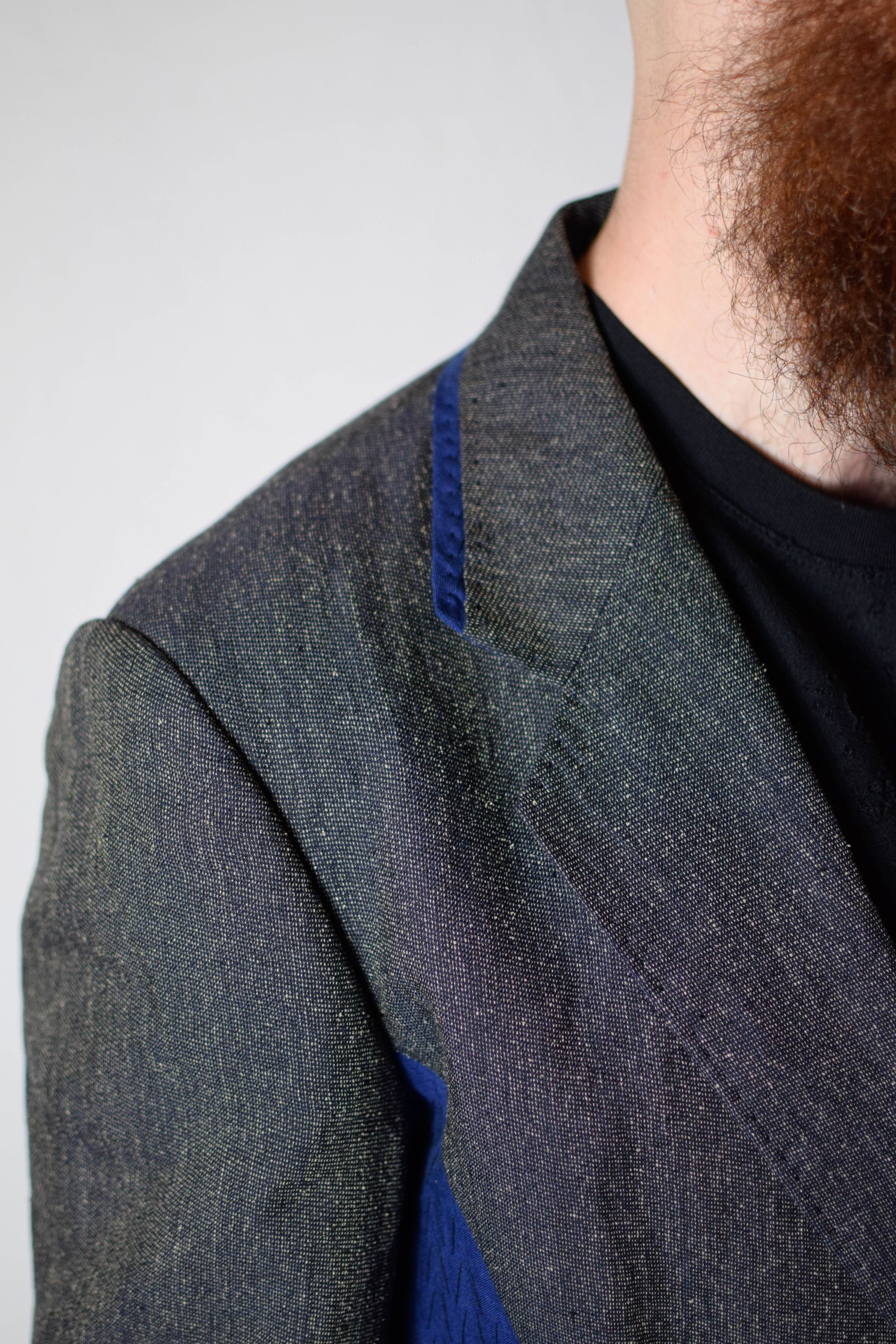 Yohji Yamamoto YYPH SS09 Patchwork Blazer - HV-J21-319 Size 50R - 10 Thumbnail