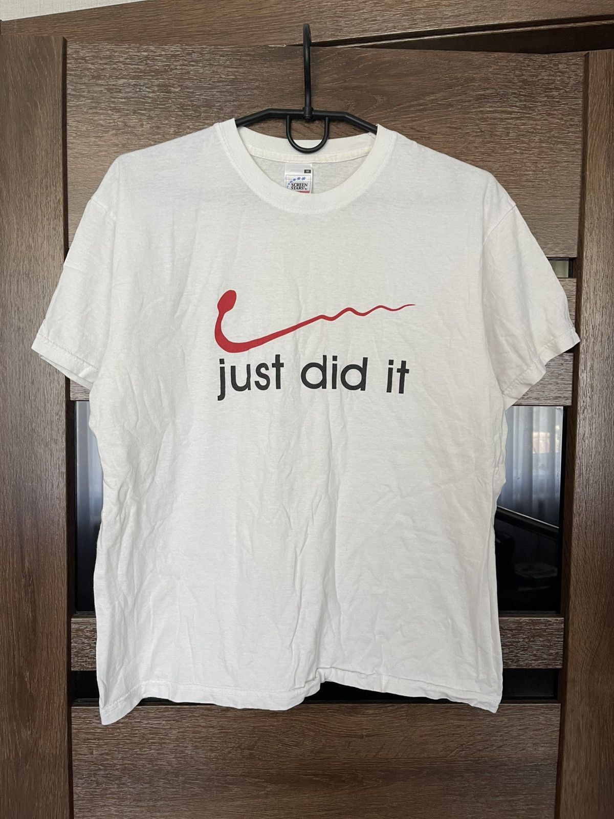Vintage Just Did It Vintage Humor T-Shirt Tee 90s Size US M / EU 48-50 / 2 - 1 Thumbnail