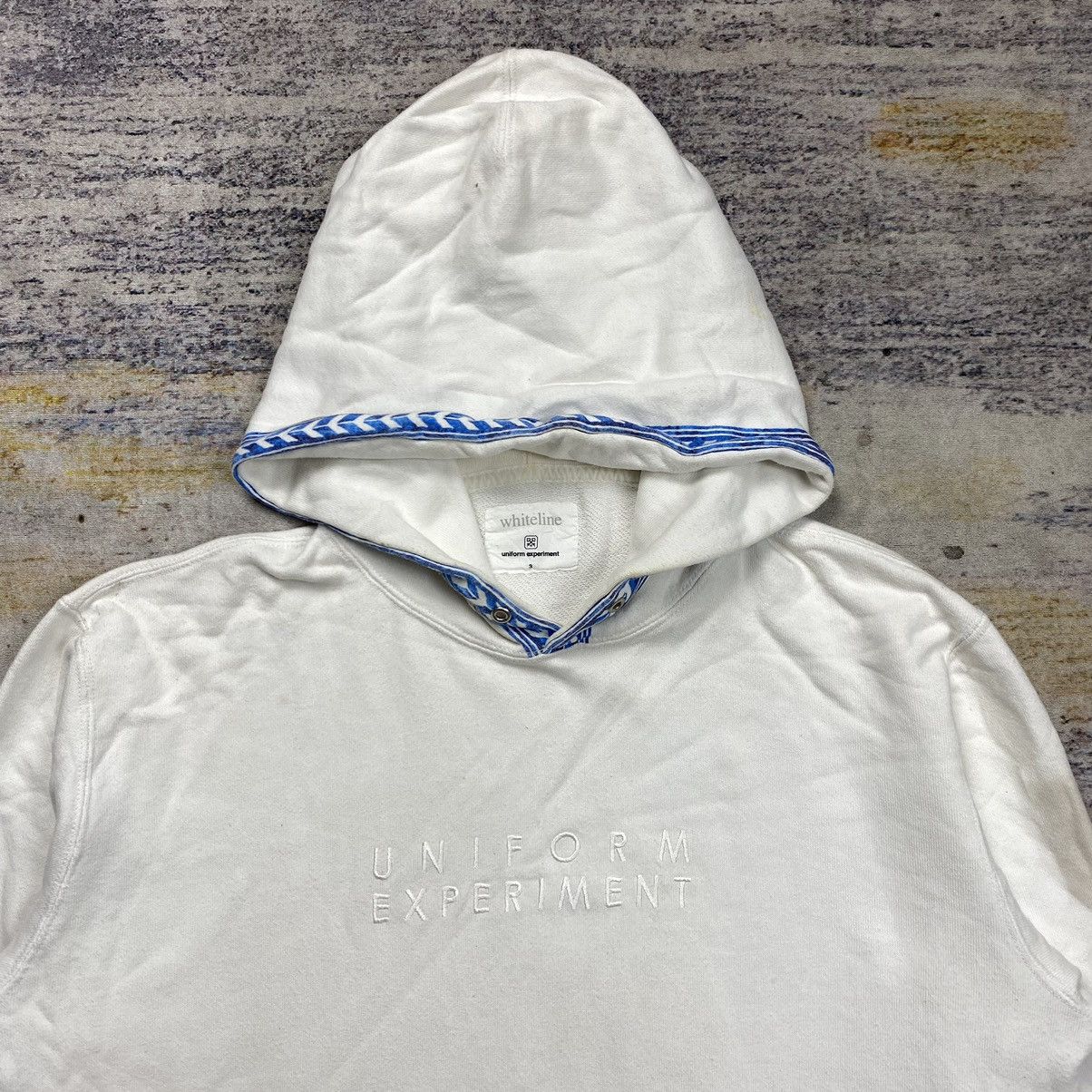 uniform experiment uniform experiment white line hoodie Size US L / EU 52-54 / 3 - 3 Thumbnail