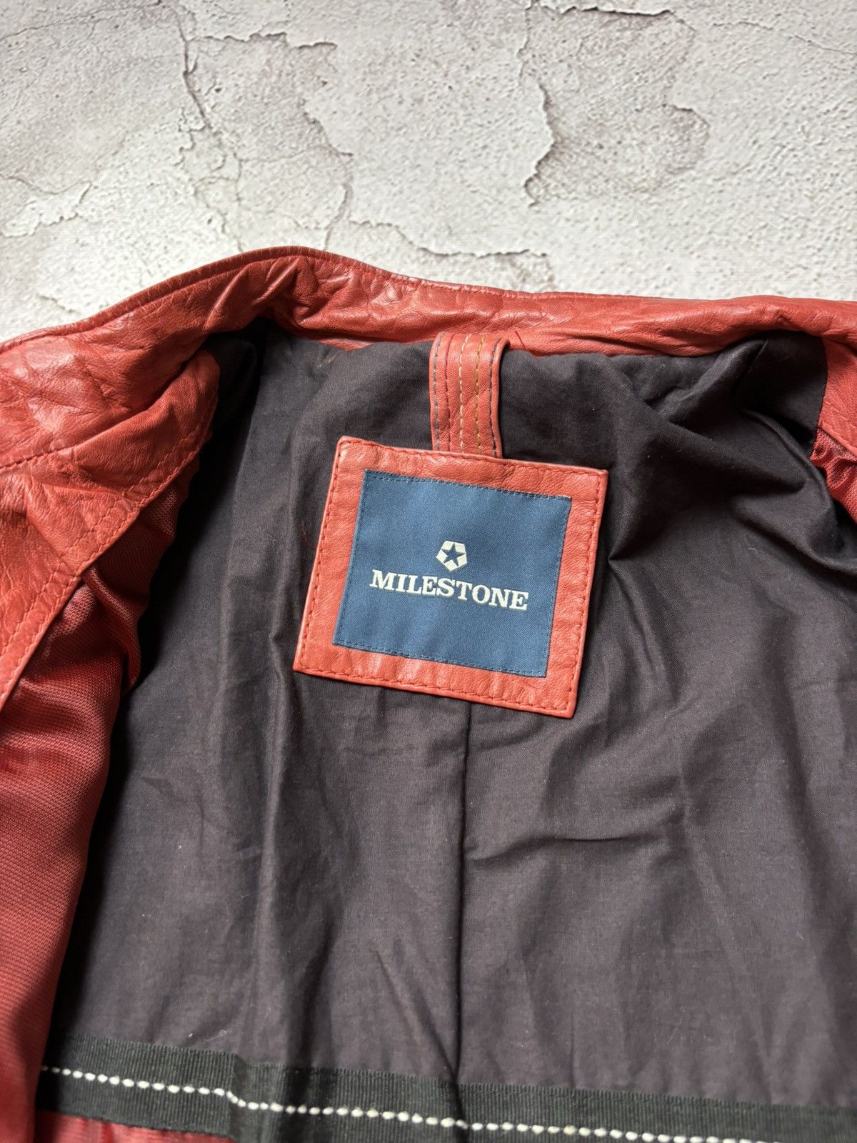Genuine Leather MILESTONE real Leather jacket in lamb Nappa eu 52 us L Size US L / EU 52-54 / 3 - 12 Thumbnail