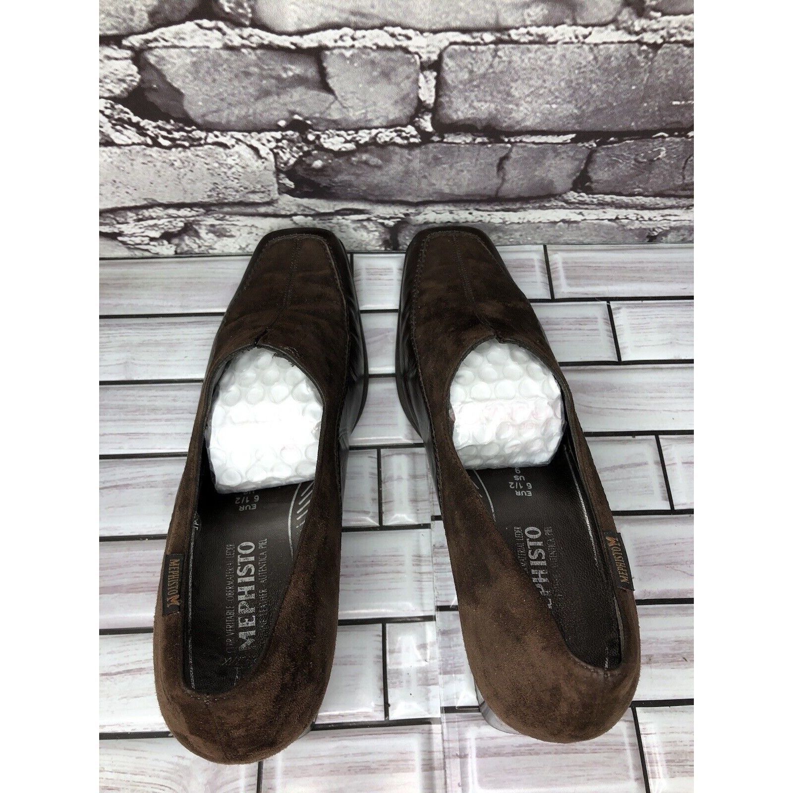 Mephisto Mephisto Brown Suede Leather Square Toe Split Toe Loafers He Size US 9 / IT 39 - 5 Thumbnail