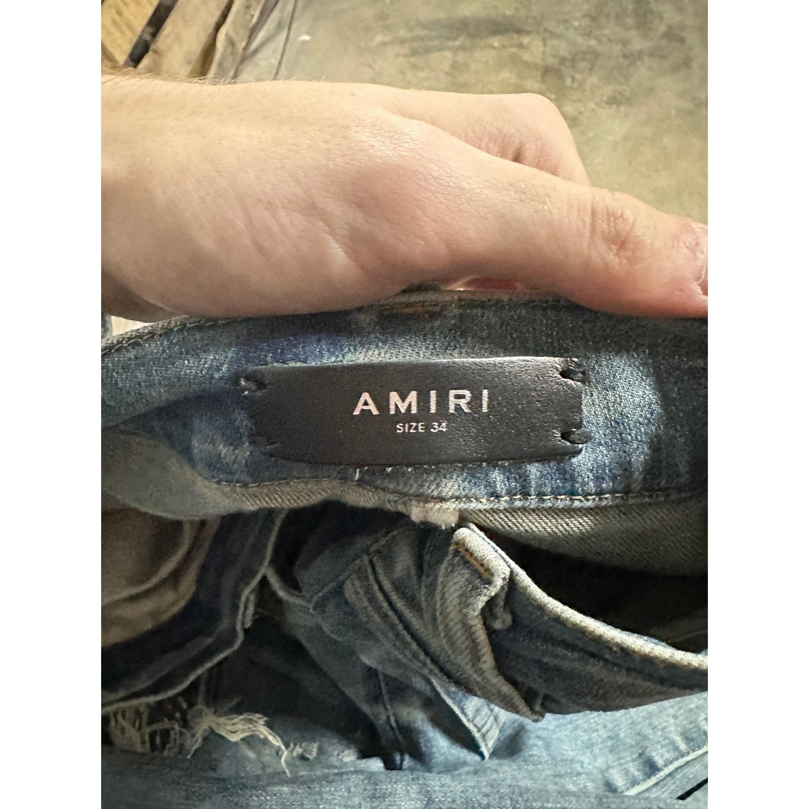 Amiri Amiri MX1 Blue Paisley Used 34 Size US 34 / EU 50 - 3 Thumbnail