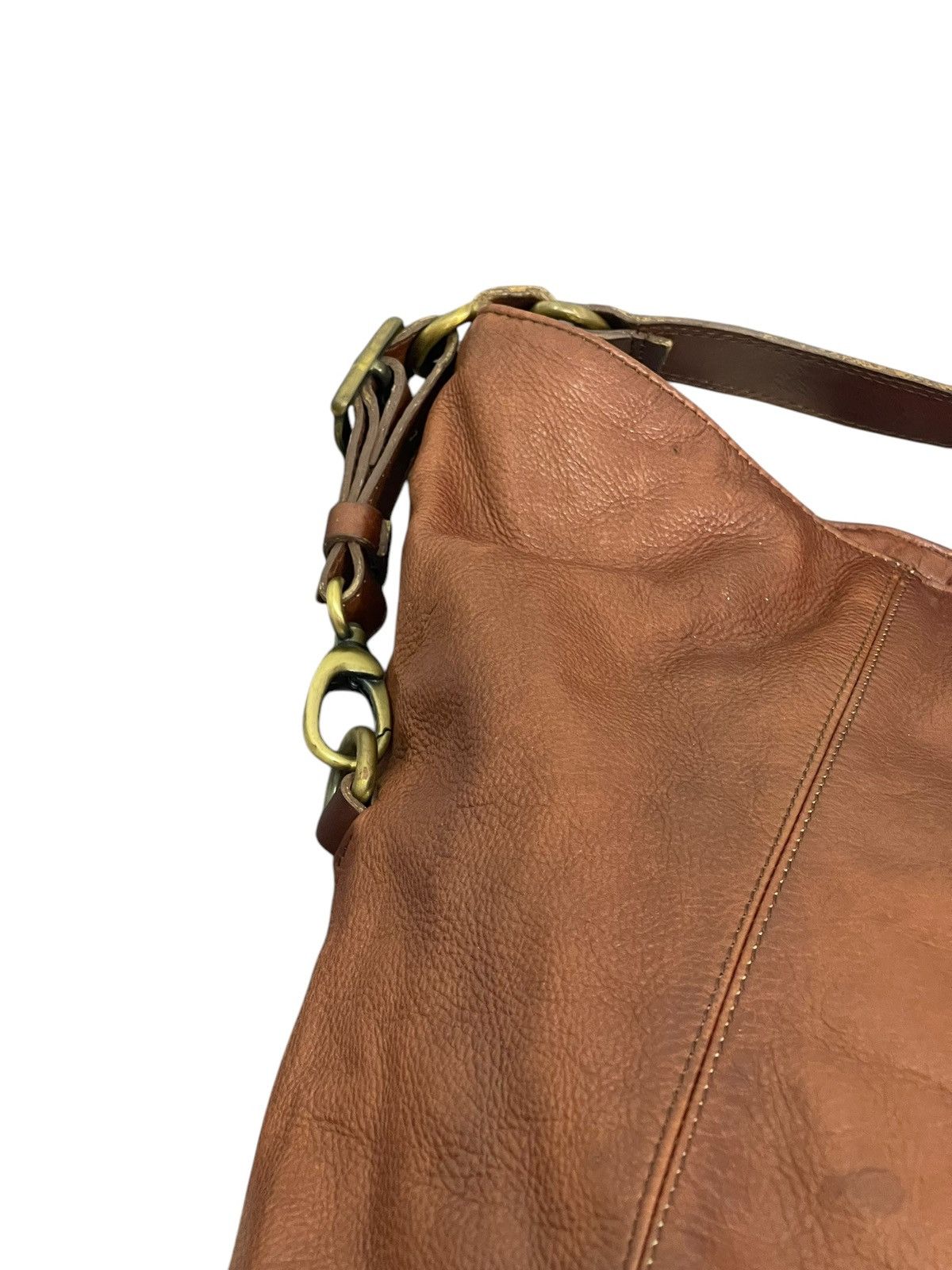 Leather Full Leather Patina Stephen Tote Shoulder Bag 1🟩7 Size ONE SIZE - 10 Thumbnail