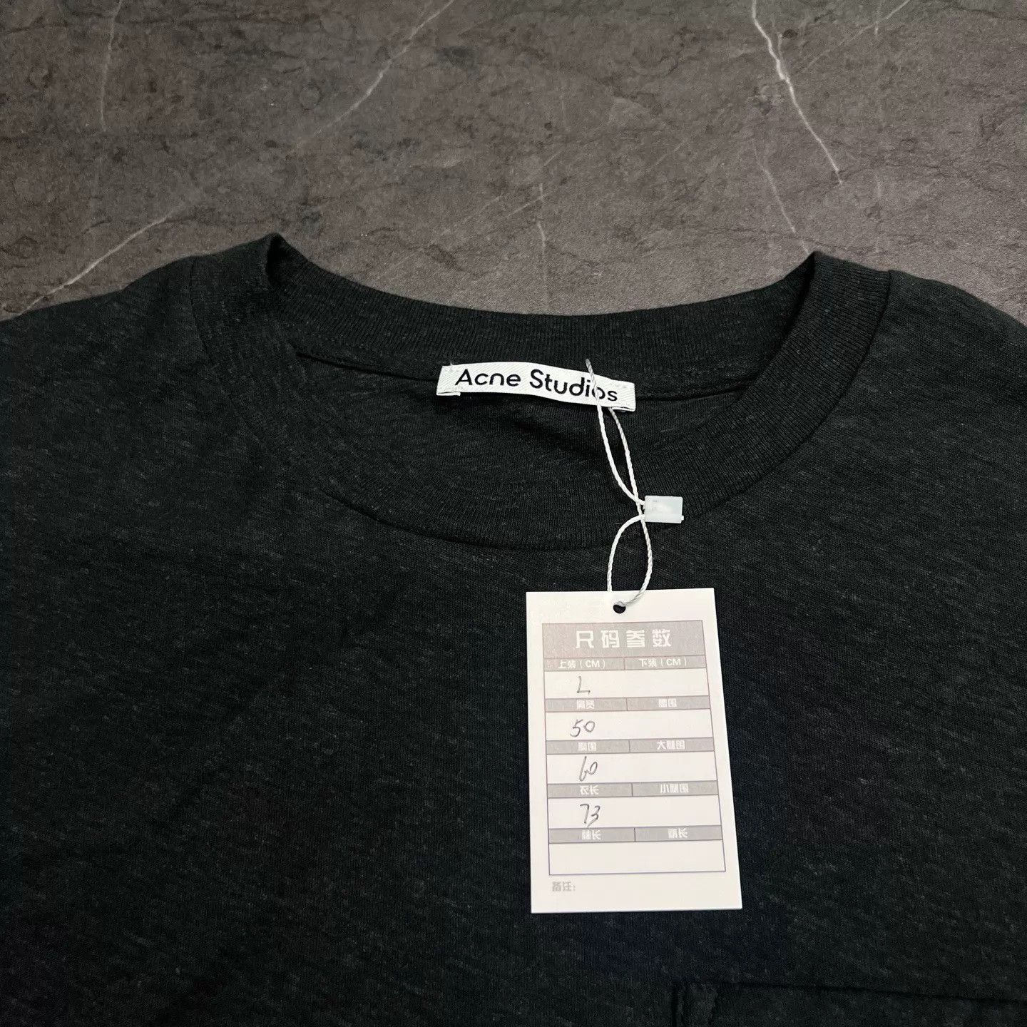Acne Studios Acne Studios FW25 1996 sml logo crew longsleeve new L Size L / US 10 / IT 46 - 3 Thumbnail