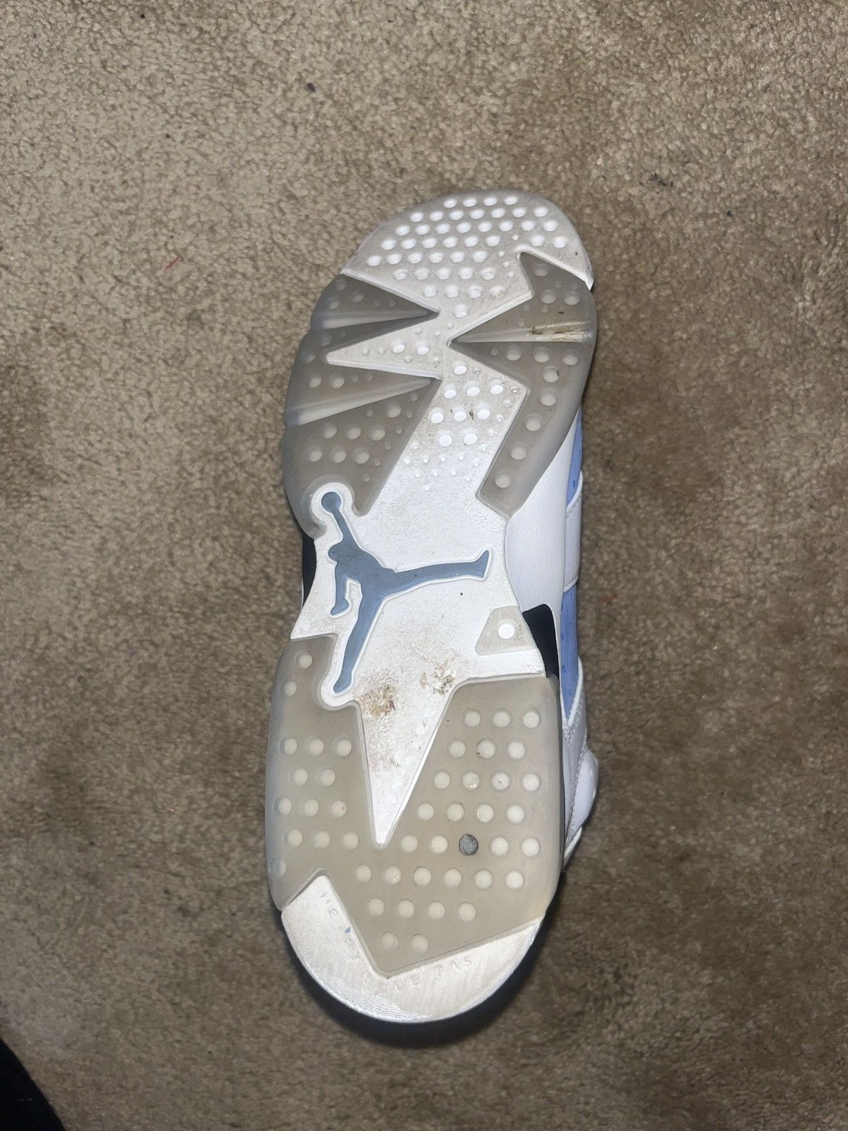 Nike UNC Jordan 6s Size US 7 / IT 37 - 8 Thumbnail