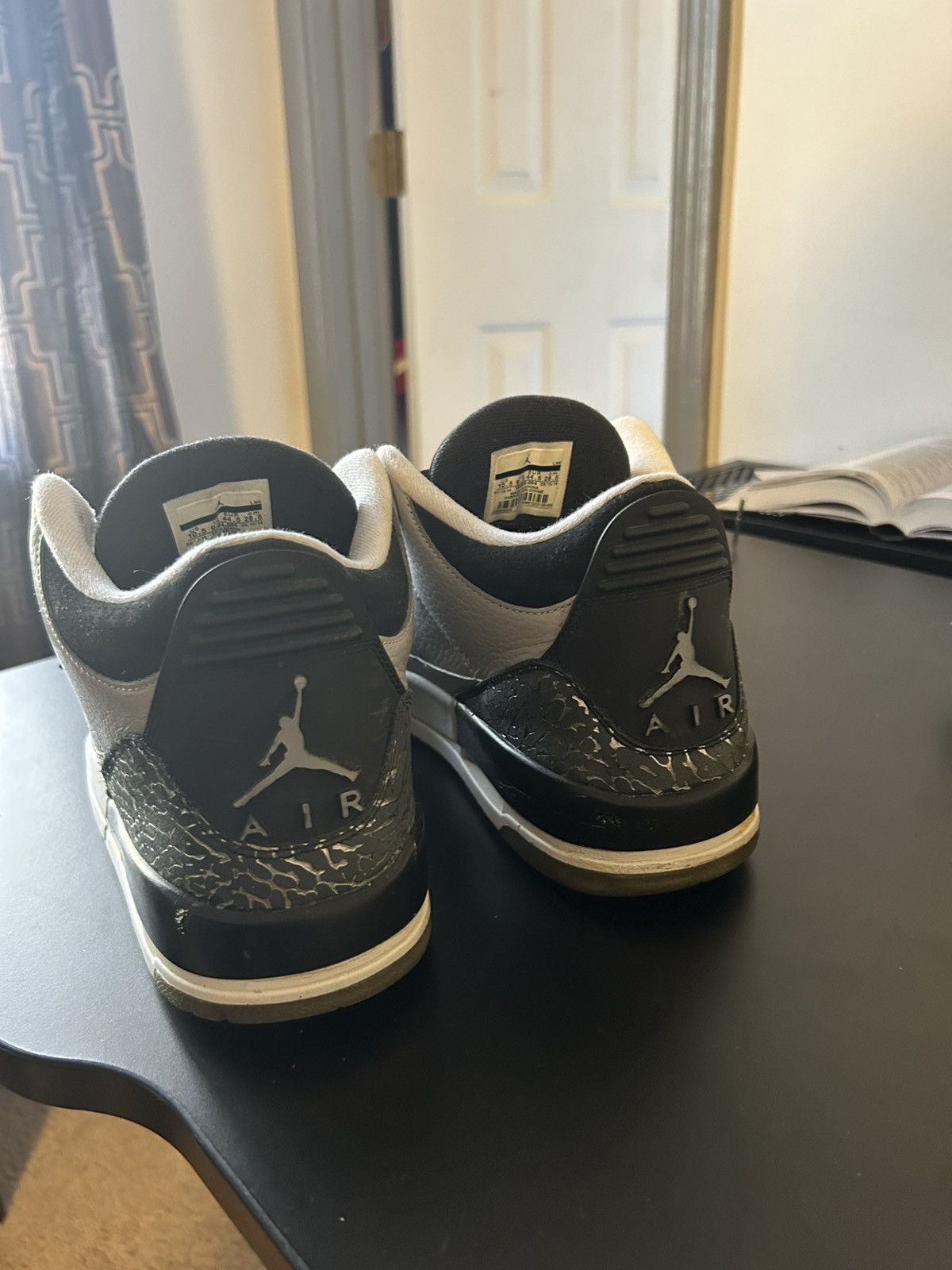 Jordan Brand × Nike Air Jordan Wolf Gray 3s Size US 10.5 / EU 43-44 - 5 Thumbnail