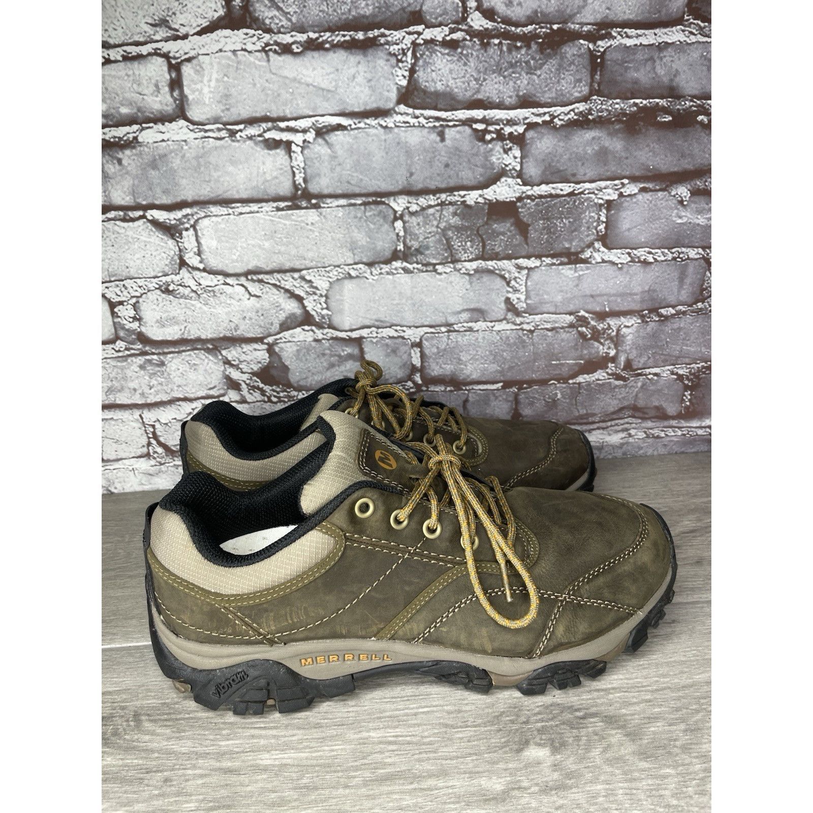 Merrell Merrell Kangaroo Performance Leather Trail Hiking Shoes Vibr Size US 12 / EU 45 - 3 Thumbnail