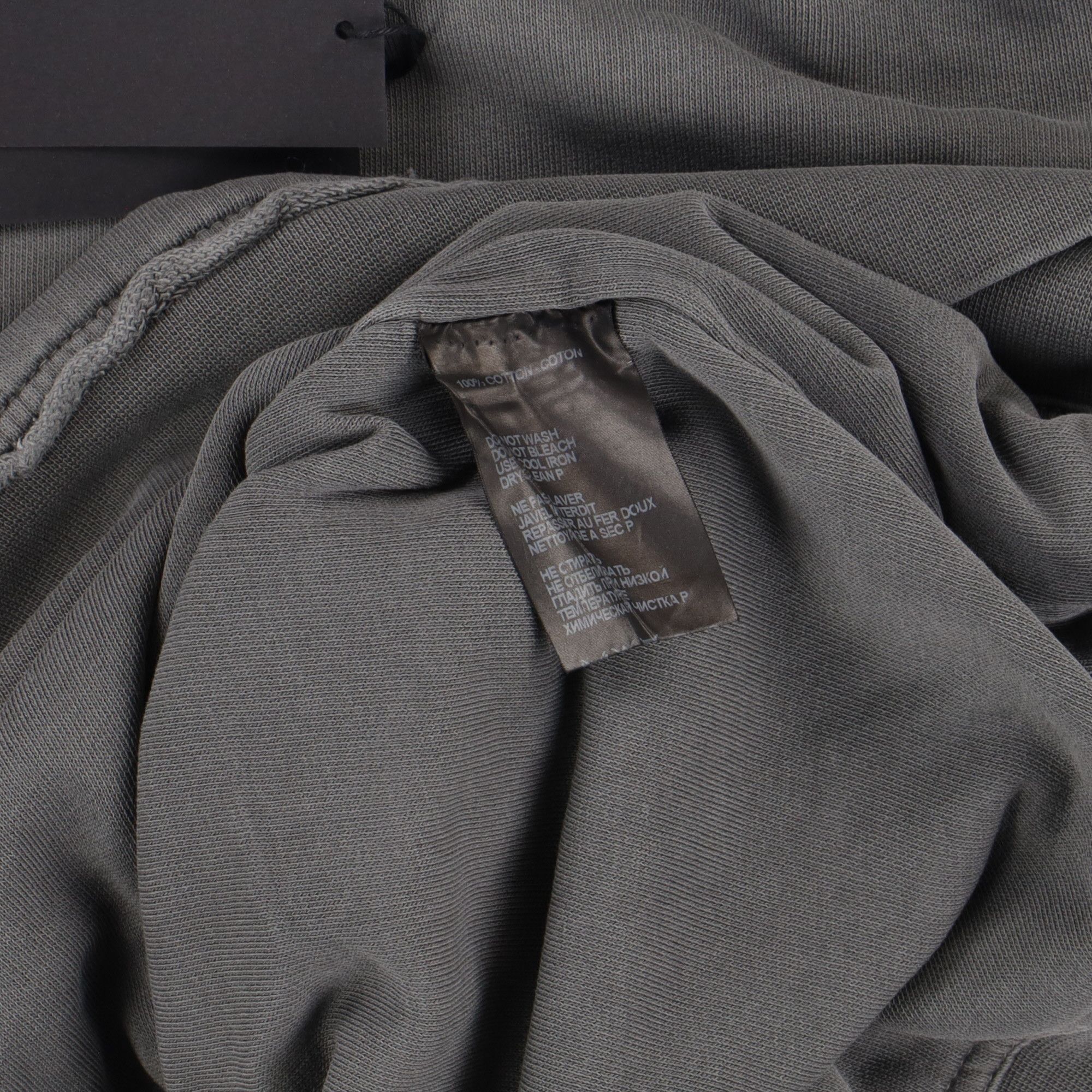 Haider Ackermann × Kanye West Grey Double Layer Perth Oversized Sweatshirt Size US S / EU 44-46 / 1 - 6 Thumbnail