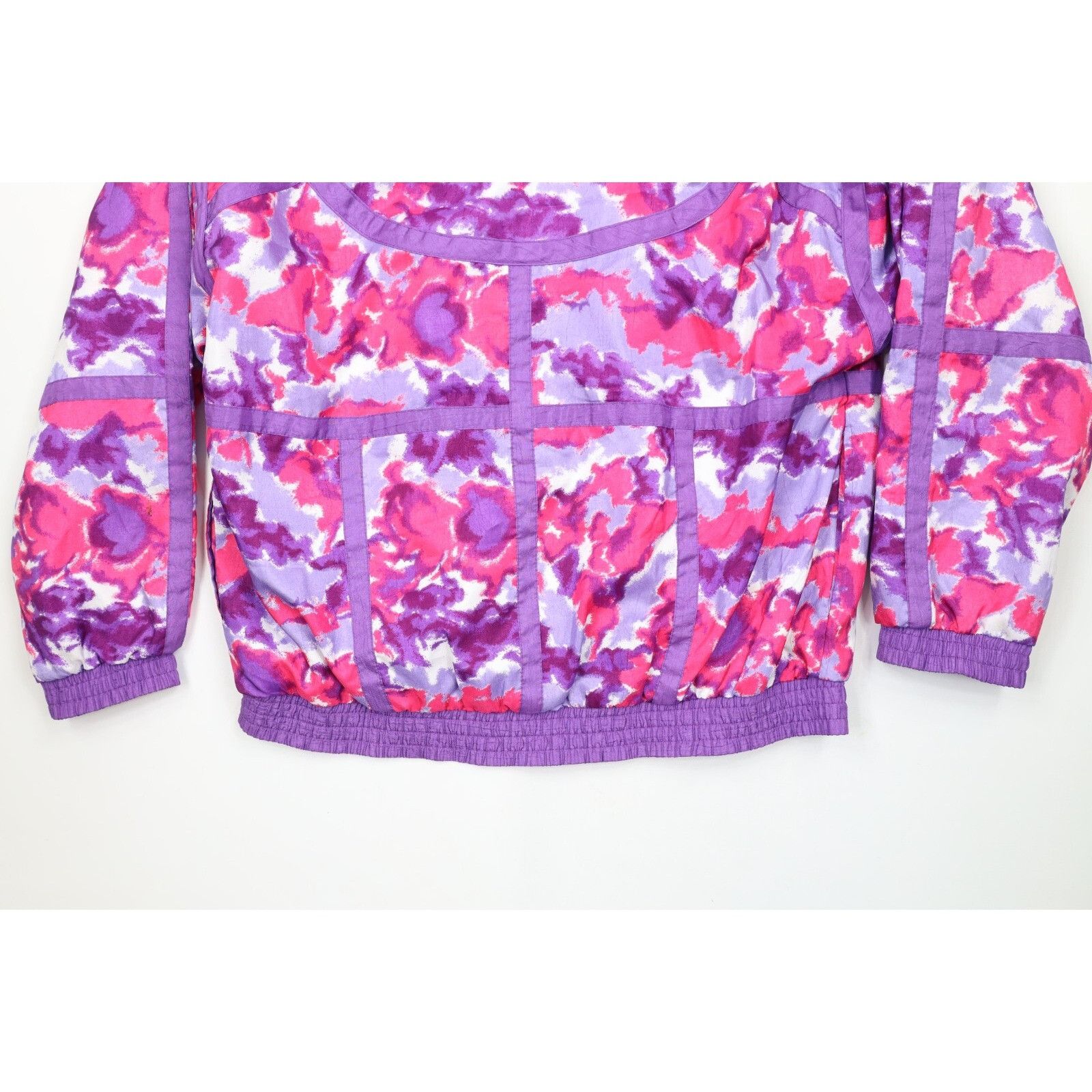 Vintage Vintage 90s Streetwear Abstract 2 Piece Windbreaker Suit Size L / US 10 / IT 46 - 9 Thumbnail