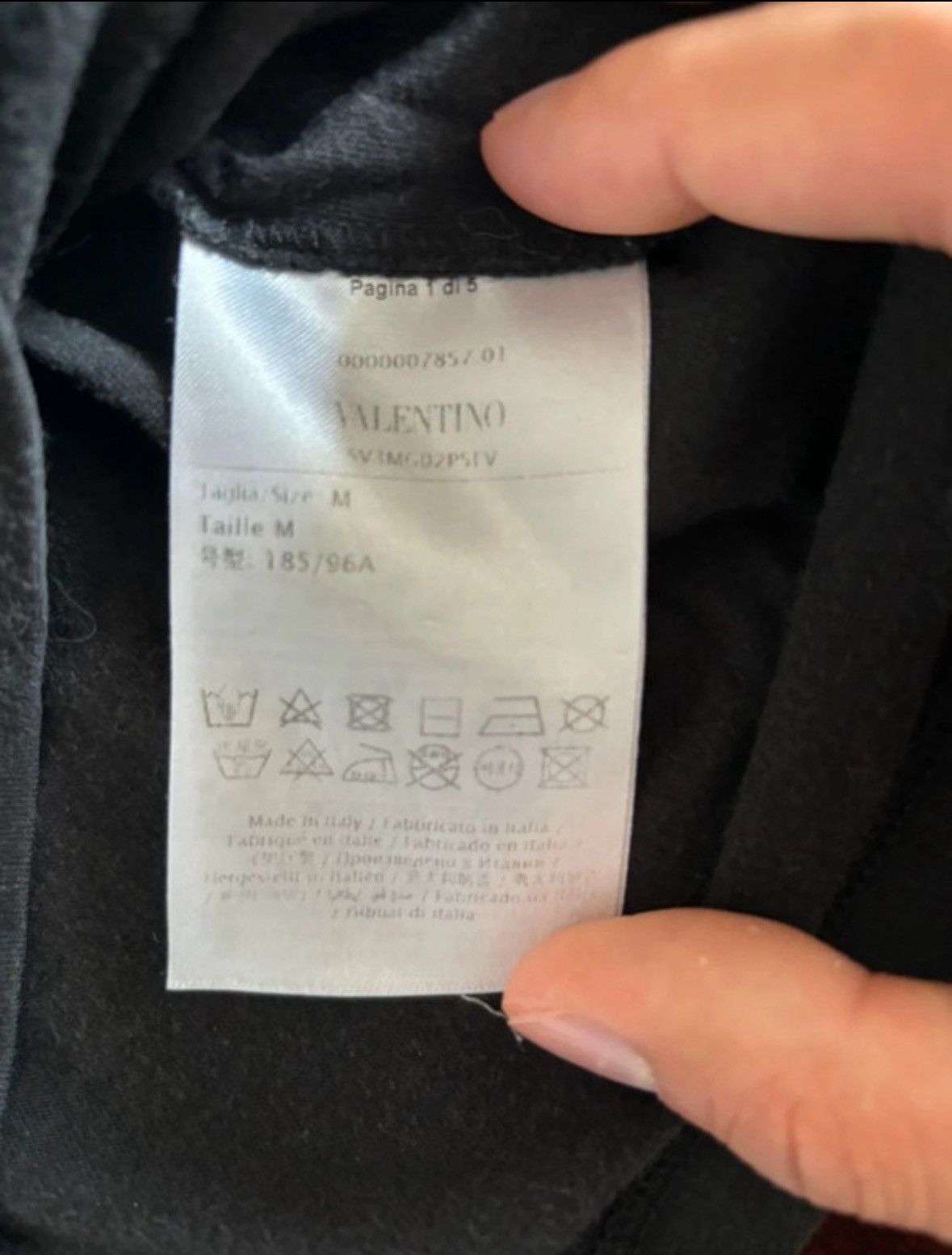 Valentino Valentino VLTN T Shirt Size US M / EU 48-50 / 2 - 6 Thumbnail