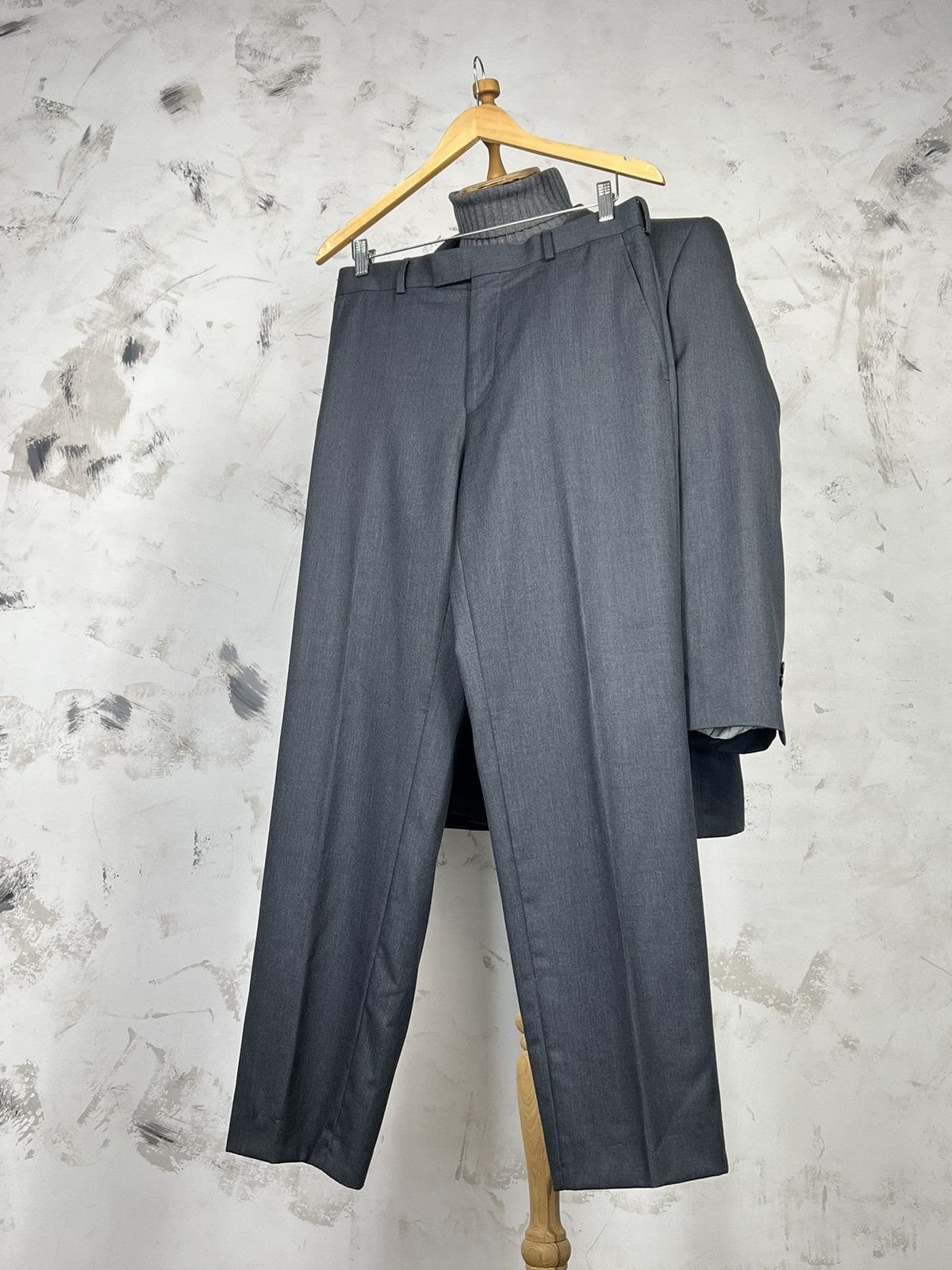Vintage Vintage Paul Costelloe Wool Cashmere Suit Size M - L Size 44R - 10 Thumbnail