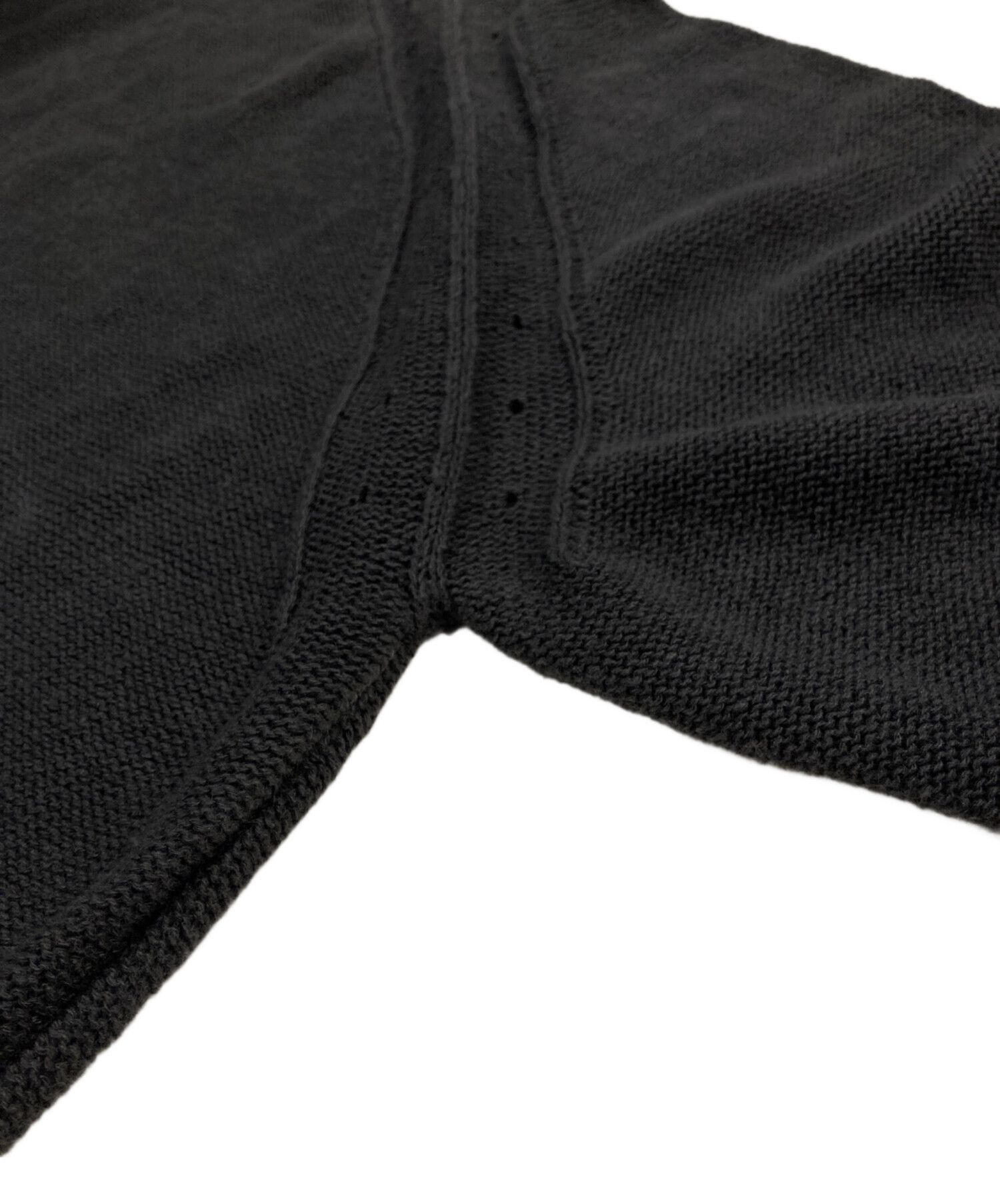 Yohji Yamamoto Yohji Yamamoto pour homme HZ-K48-980 Linen Long Knit Size US XL / EU 56 / 4 - 4 Thumbnail