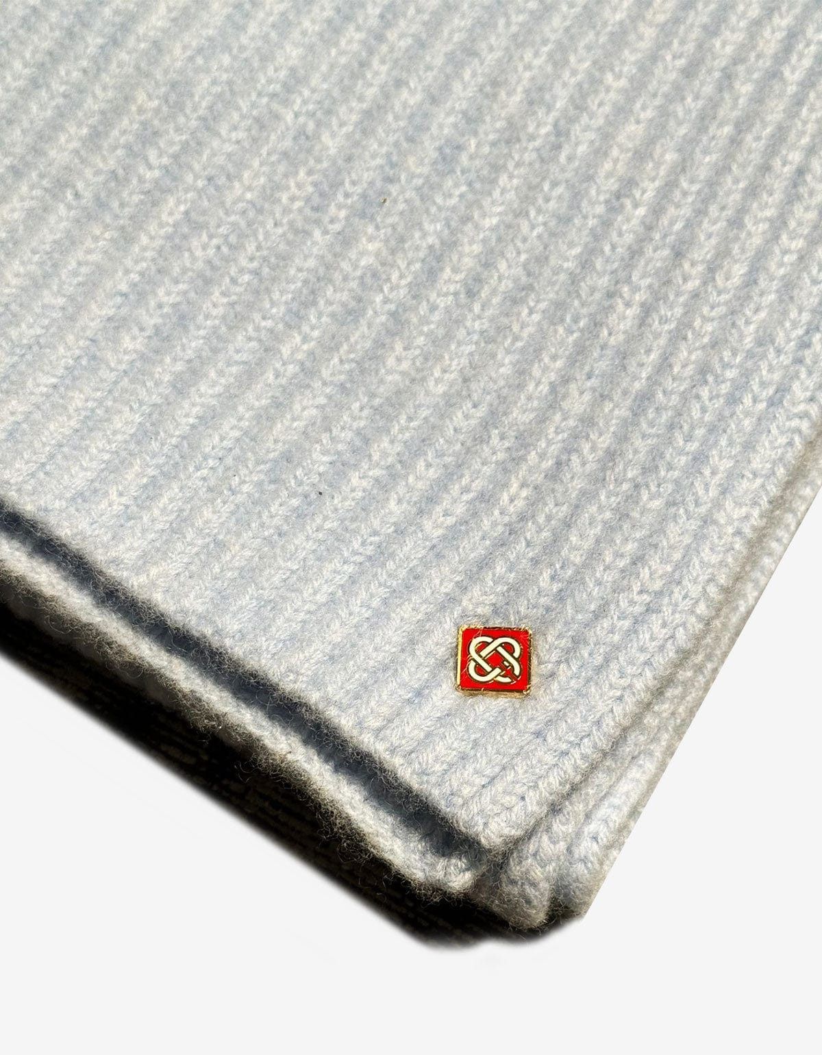 Casablanca Casablanca Blue Half Cardigan Wool Scarf Size ONE SIZE - 3 Thumbnail
