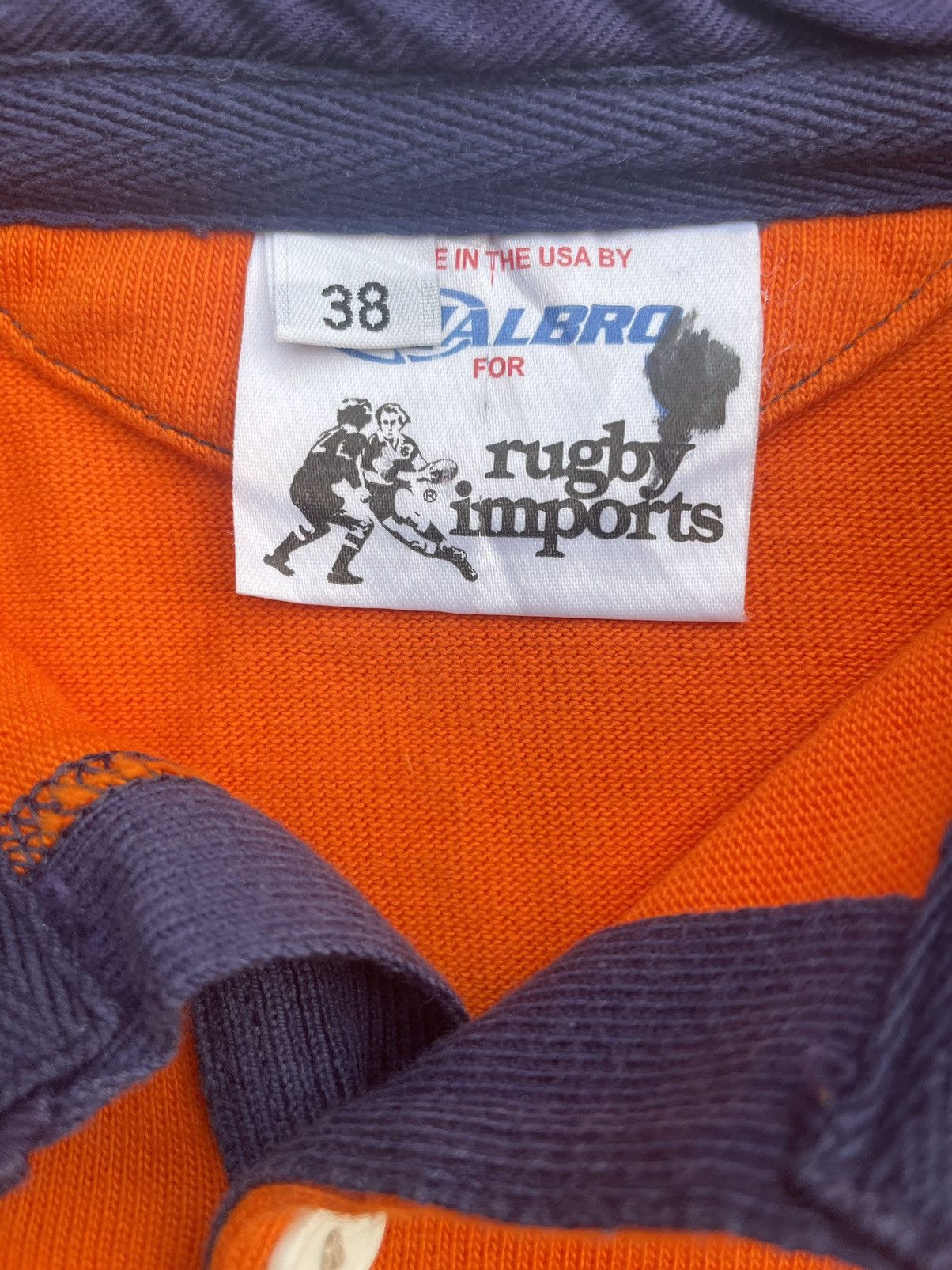 Canterbury of New Zealand × Vintage Vintage Halbro Rugby Polo Tshirt Size US M / EU 48-50 / 2 - 15 Thumbnail