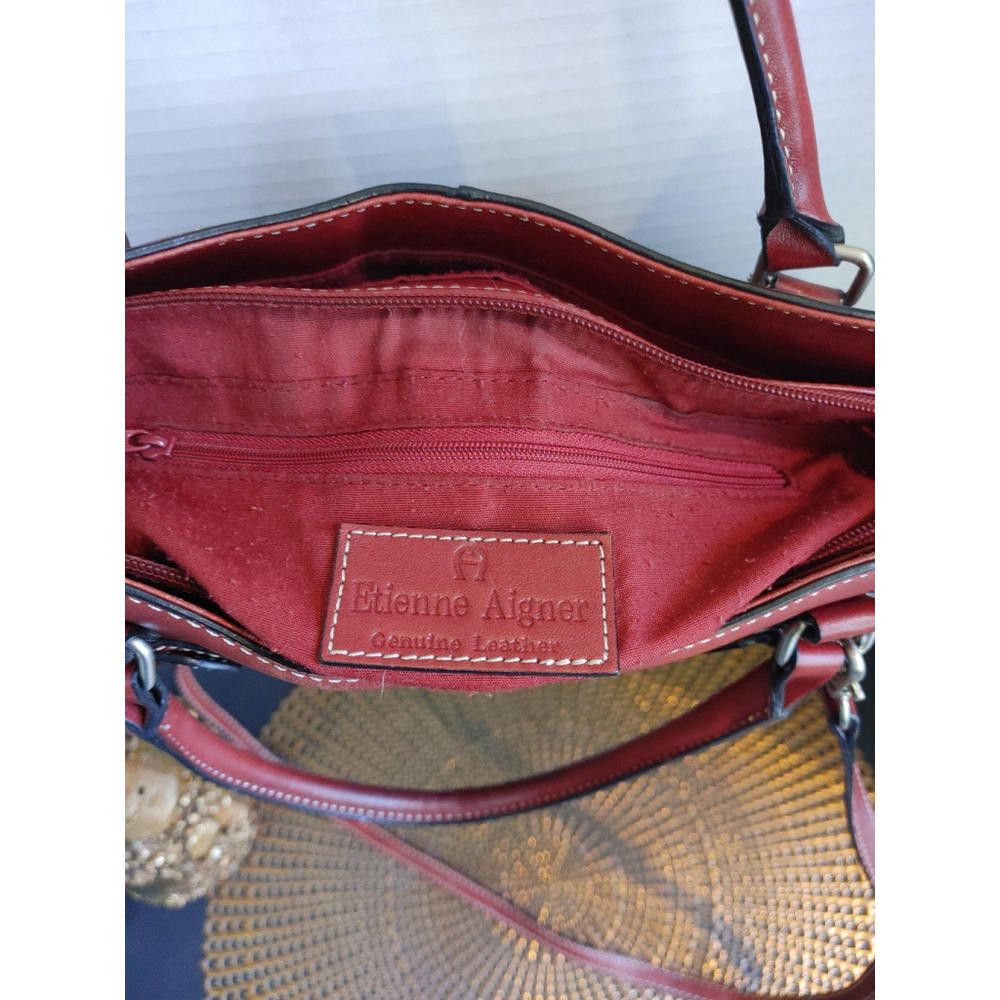 Etienne Aigner Etienne Aigner Leather Bag Size ONE SIZE - 10 Thumbnail