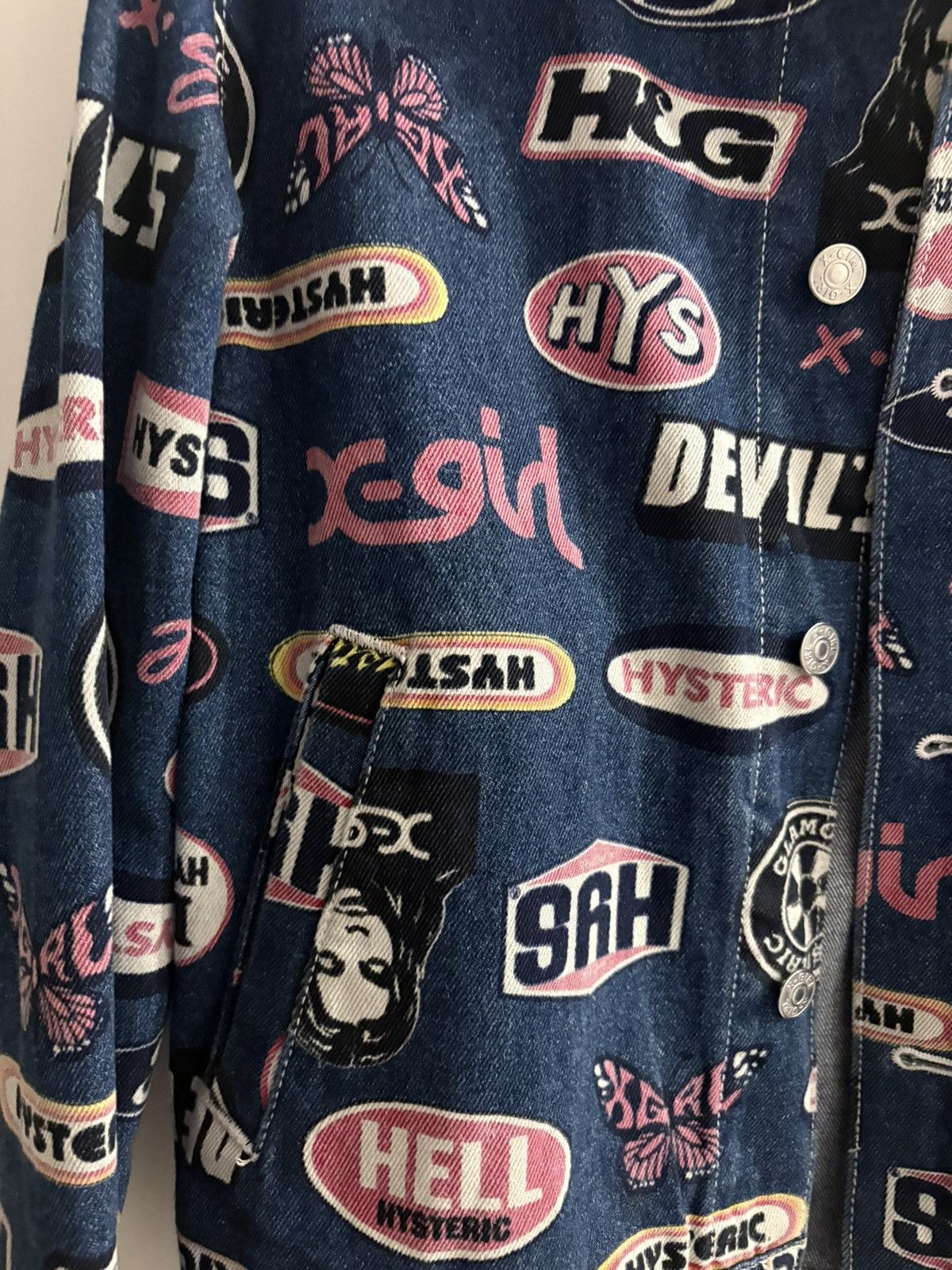 Hysteric Glamour x Xgirl denim jacket - ilac.rochib.com