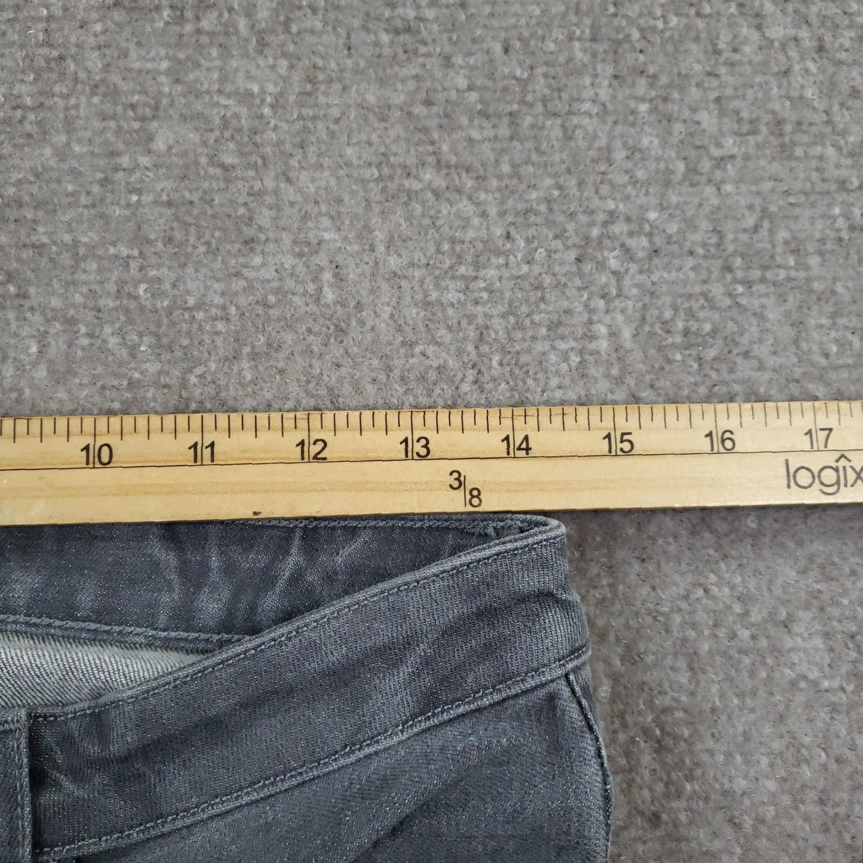 Helmut Lang Helmut Lang Jeans Womens 26 Gray Skinny Ankle Zip Stretch Denim Made in USA Size 26" / US 2 / IT 38 - 7 Thumbnail
