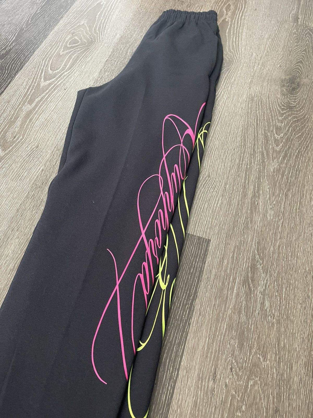 Japanese Brand Black "Euphoria" Sweatpants Size US 36 / EU 52 - 2 Thumbnail