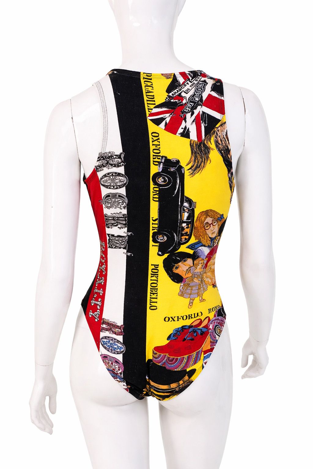 Versace Jeans Couture Gianni Versace Couture Bodysuit Body London Sex Pistols Top Size M / US 6-8 / IT 42-44 - 4 Thumbnail